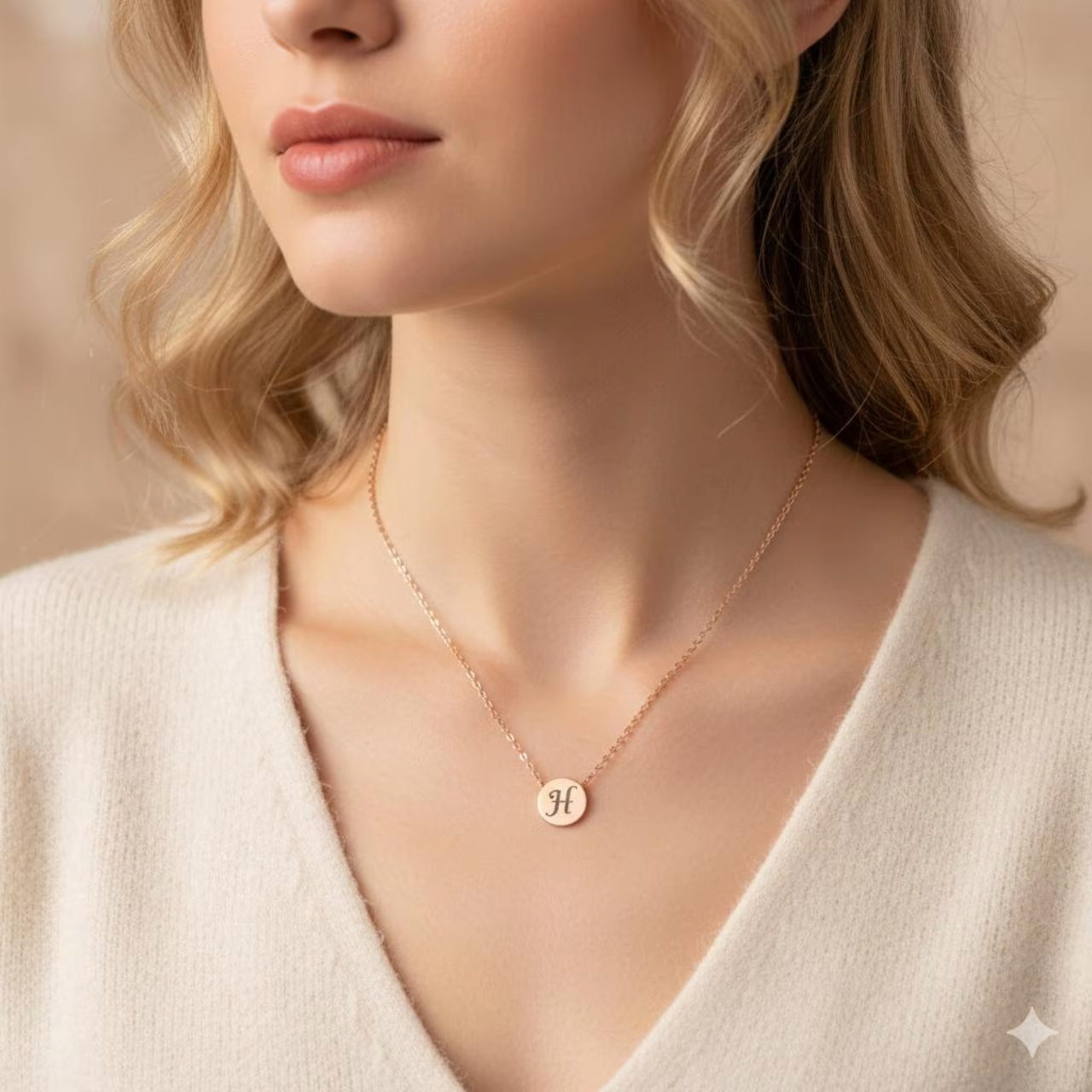 Mini Circle Necklace Mini Circle Necklace