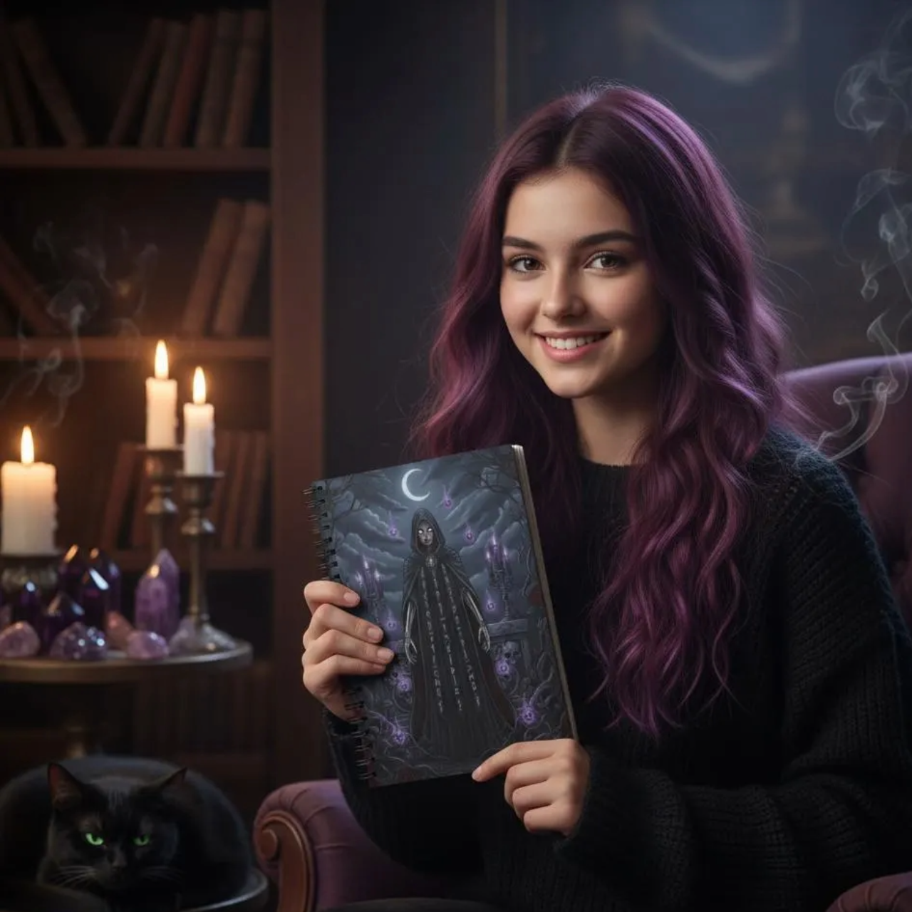 Gothic Spiral Notebook product thumbnail image