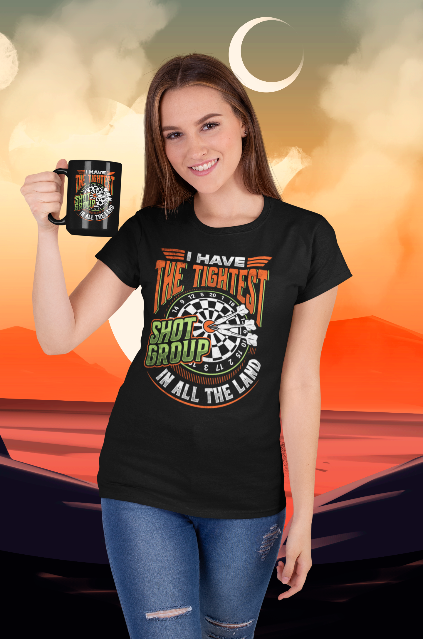 I Have the Tightest Shot Group in the Land Shirt product thumbnail image I Have the Tightest Shot Group in the Land Shirt product thumbnail image