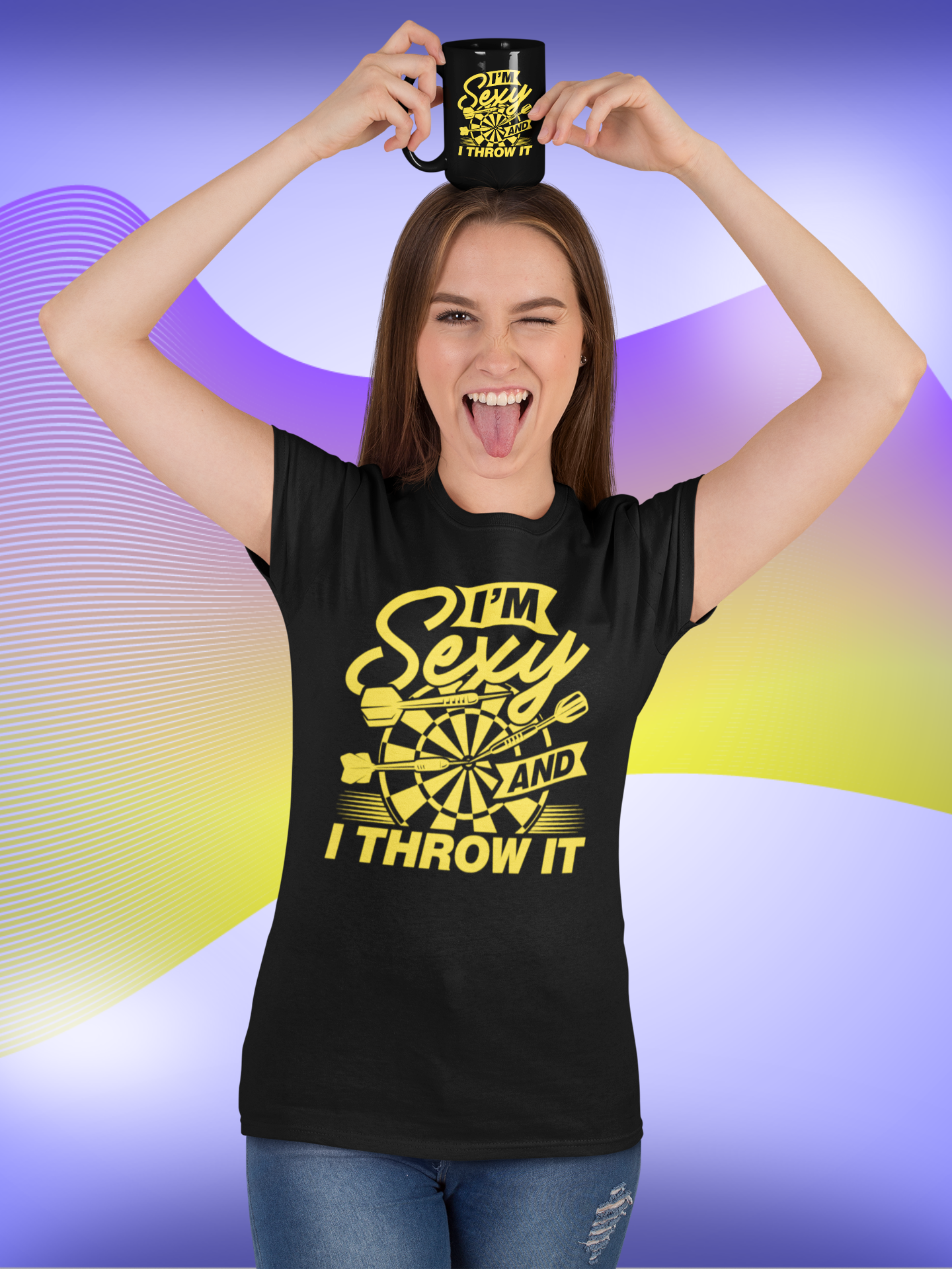 I'm Sexy and I Throw It Shirt product thumbnail image I'm Sexy and I Throw It Shirt product thumbnail image