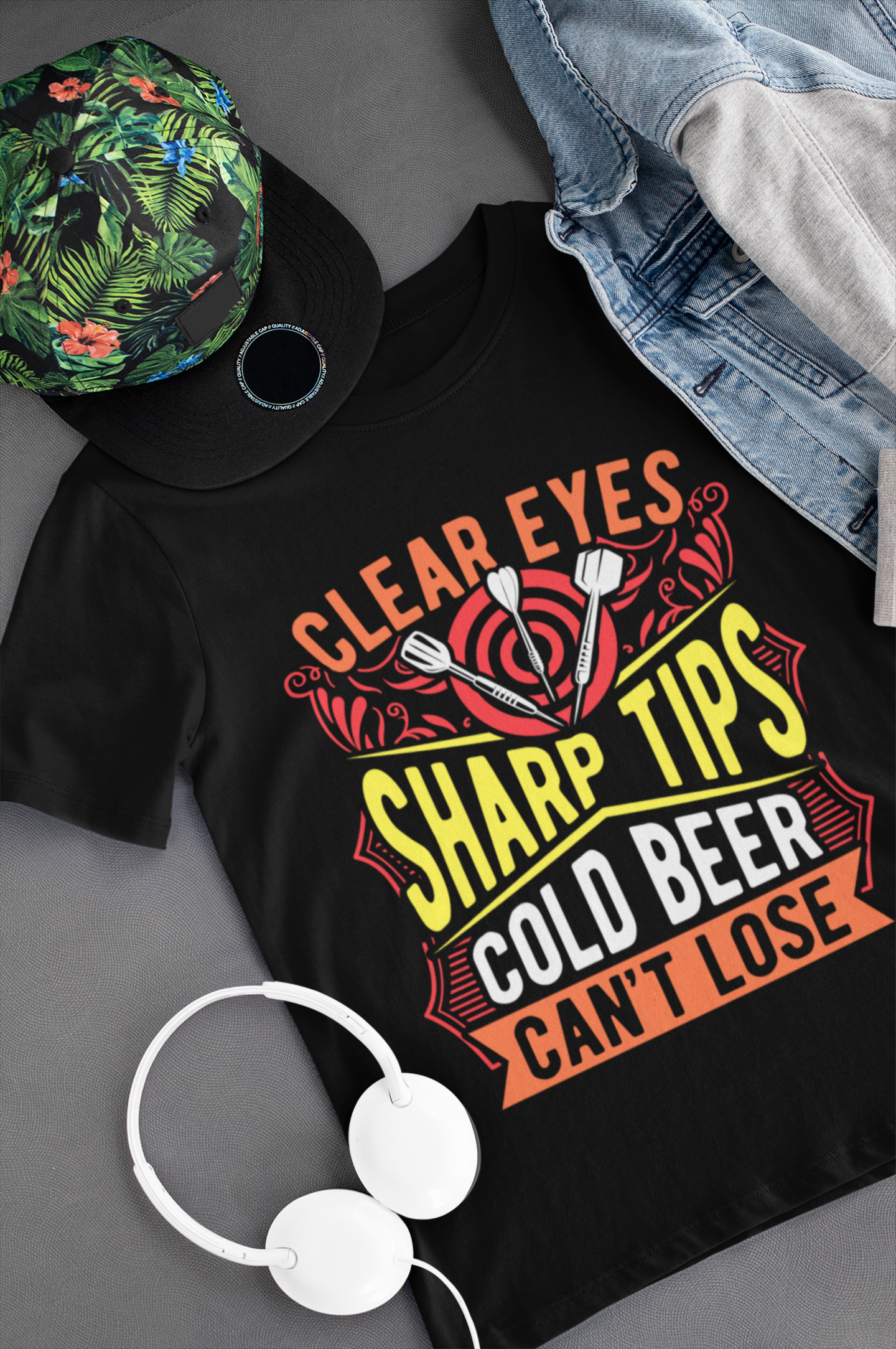 Clear Eye Sharp Tips Cold Beer Can't Lose Shirt product thumbnail image