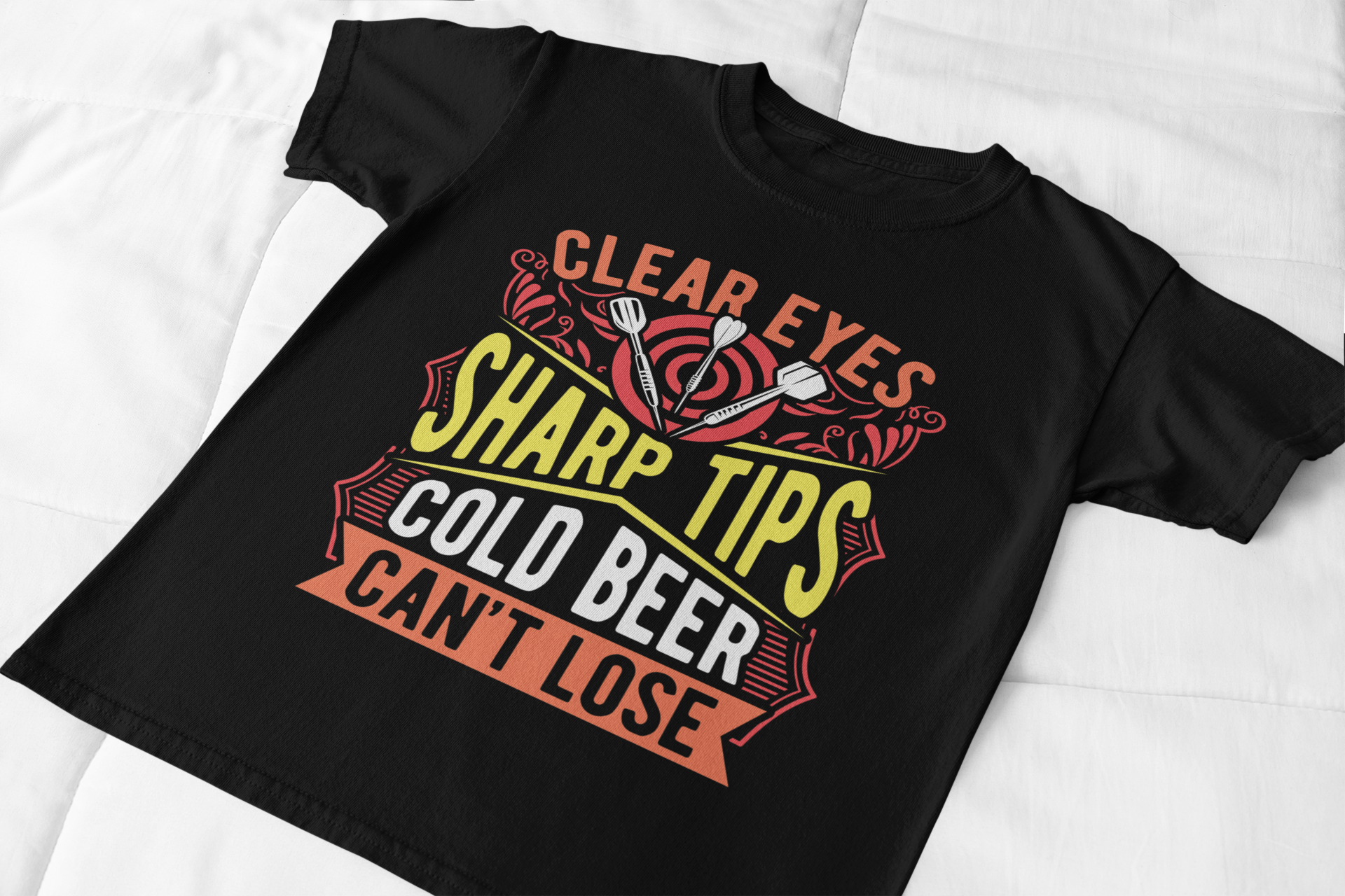 Clear Eye Sharp Tips Cold Beer Can't Lose Shirt product thumbnail image