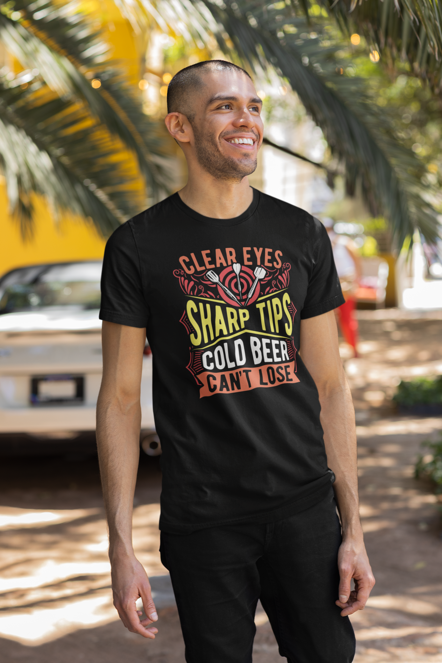 Clear Eye Sharp Tips Cold Beer Can't Lose Shirt product thumbnail image Clear Eye Sharp Tips Cold Beer Can't Lose Shirt product thumbnail image