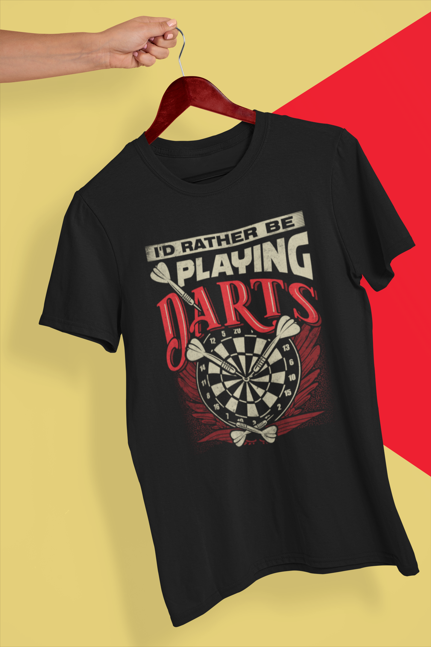 I'd Rather Be Playing Darts Shirt product thumbnail image