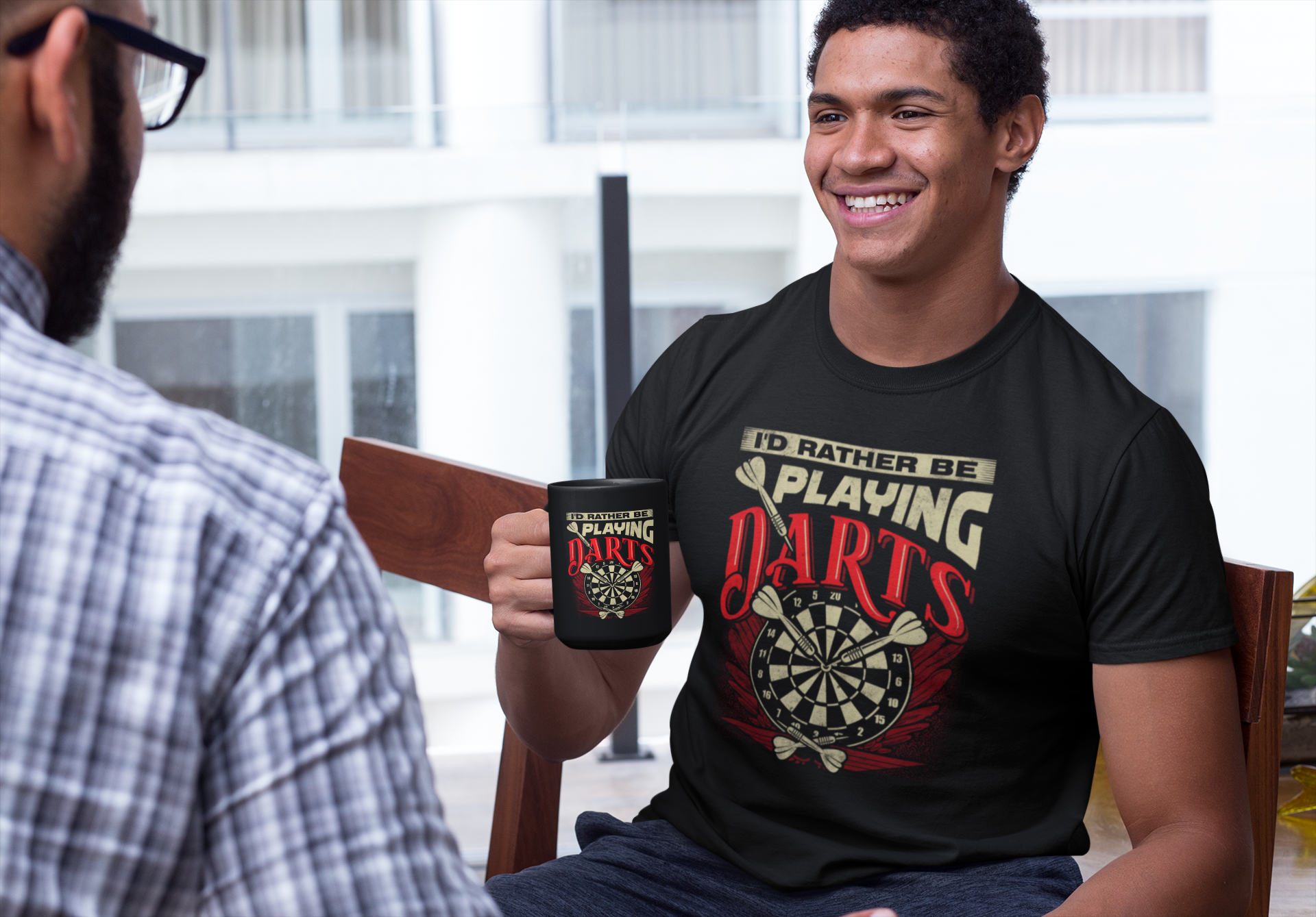 I'd Rather Be Playing Darts Shirt product thumbnail image I'd Rather Be Playing Darts Shirt product thumbnail image