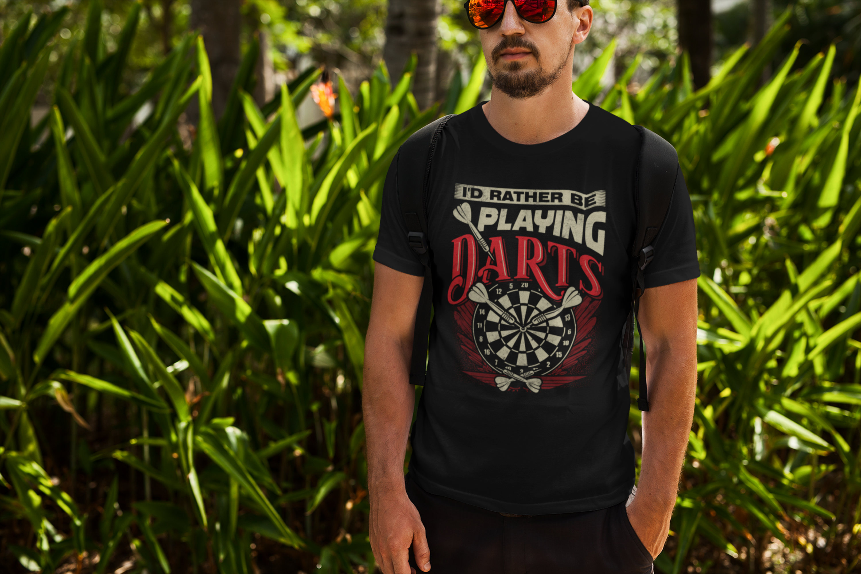 I'd Rather Be Playing Darts Shirt product thumbnail image