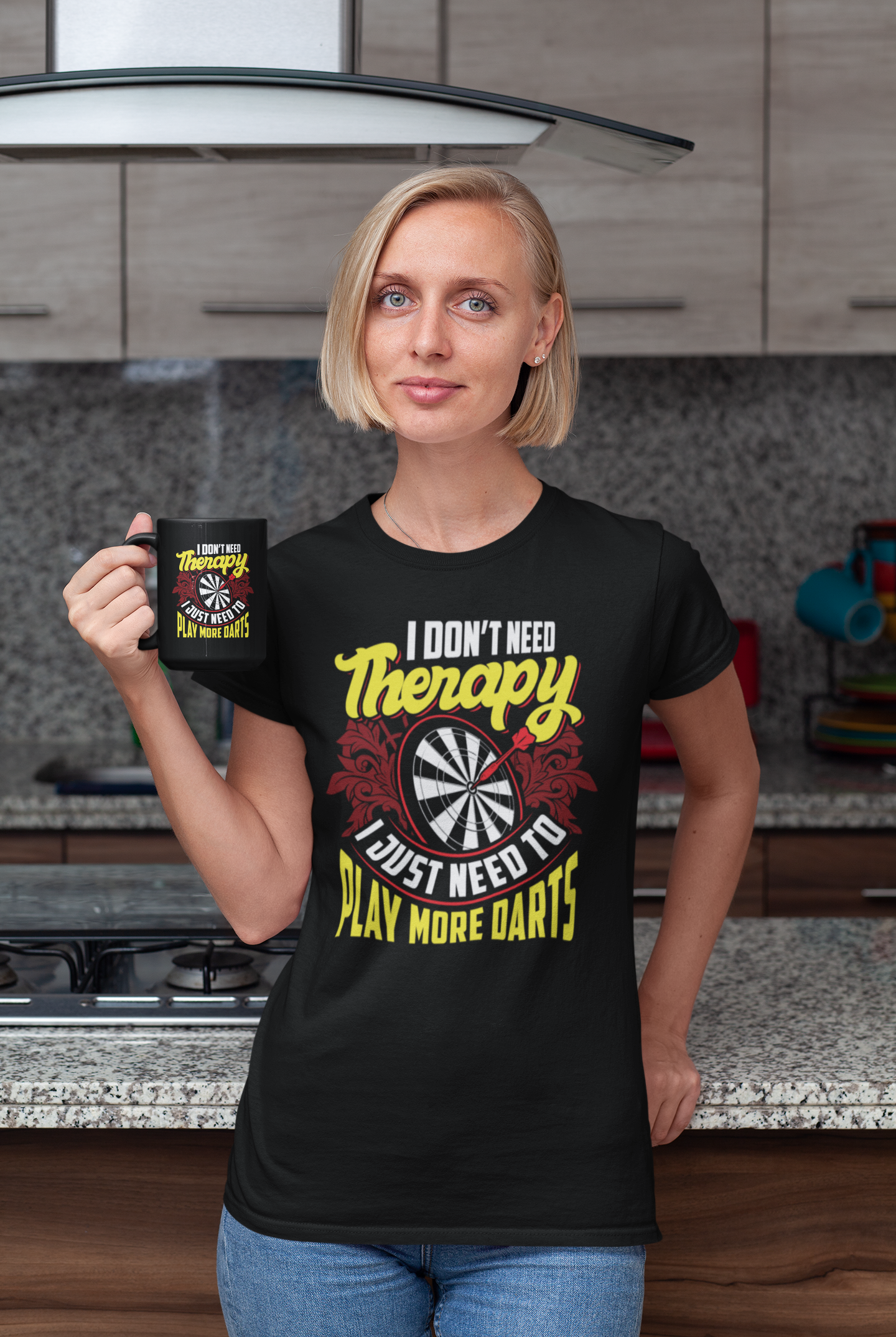 I Don't Need Therapy I Just Need to Play More Darts Shirt product thumbnail image I Don't Need Therapy I Just Need to Play More Darts Shirt product thumbnail image