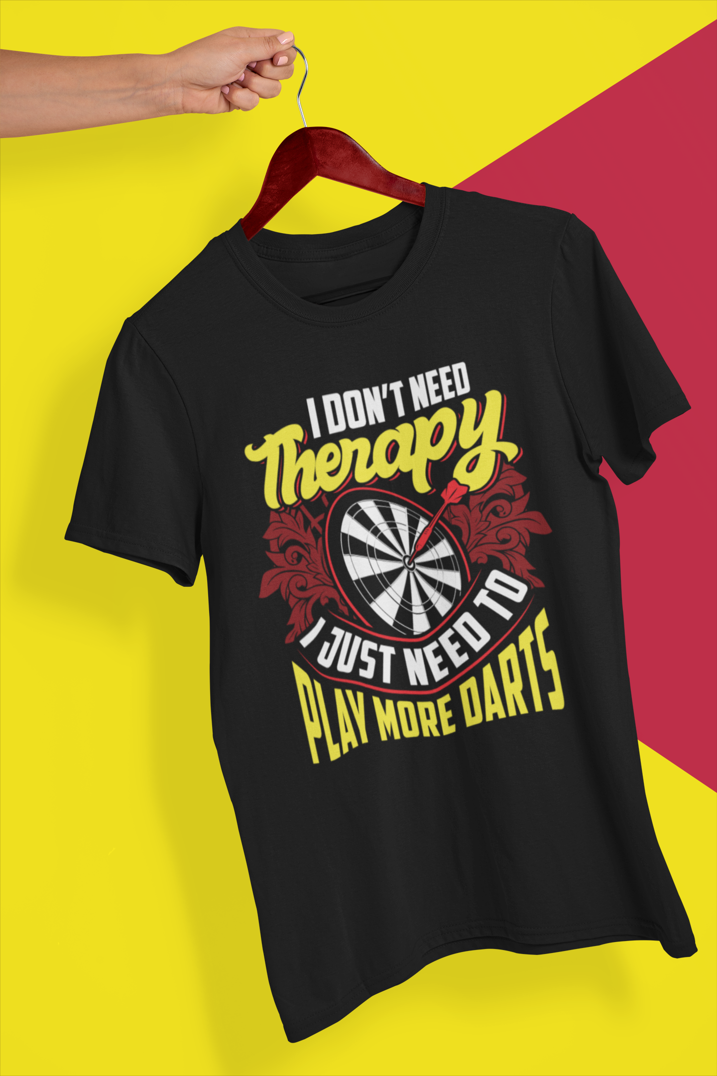 I Don't Need Therapy I Just Need to Play More Darts Shirt product thumbnail image