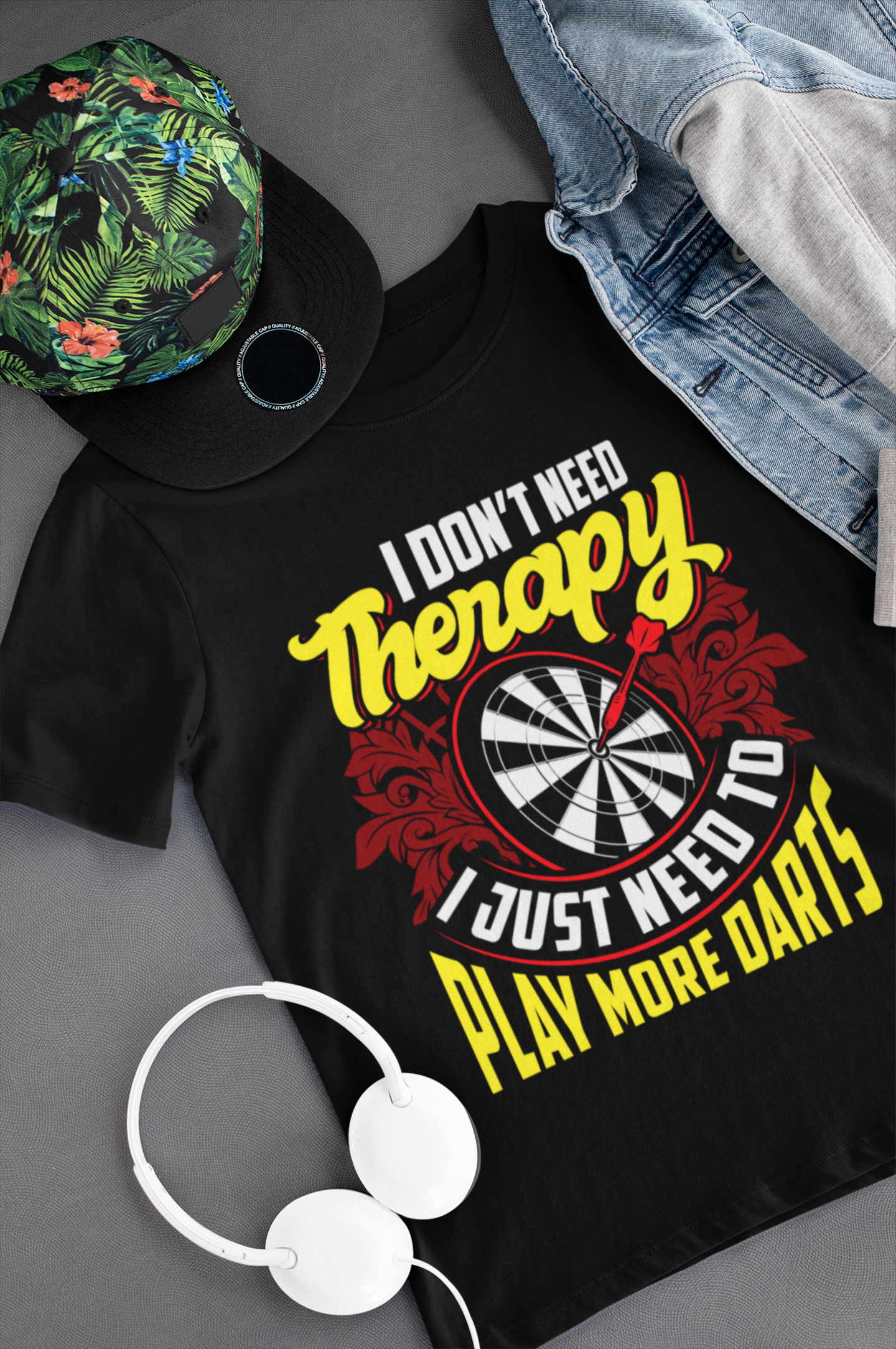I Don't Need Therapy I Just Need to Play More Darts Shirt product thumbnail image