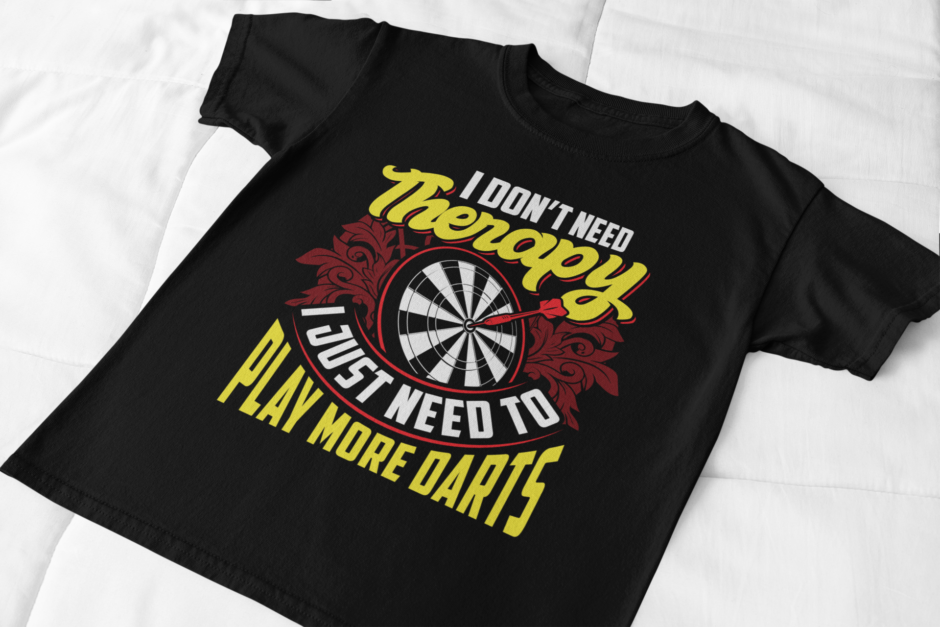 I Don't Need Therapy I Just Need to Play More Darts Shirt product thumbnail image