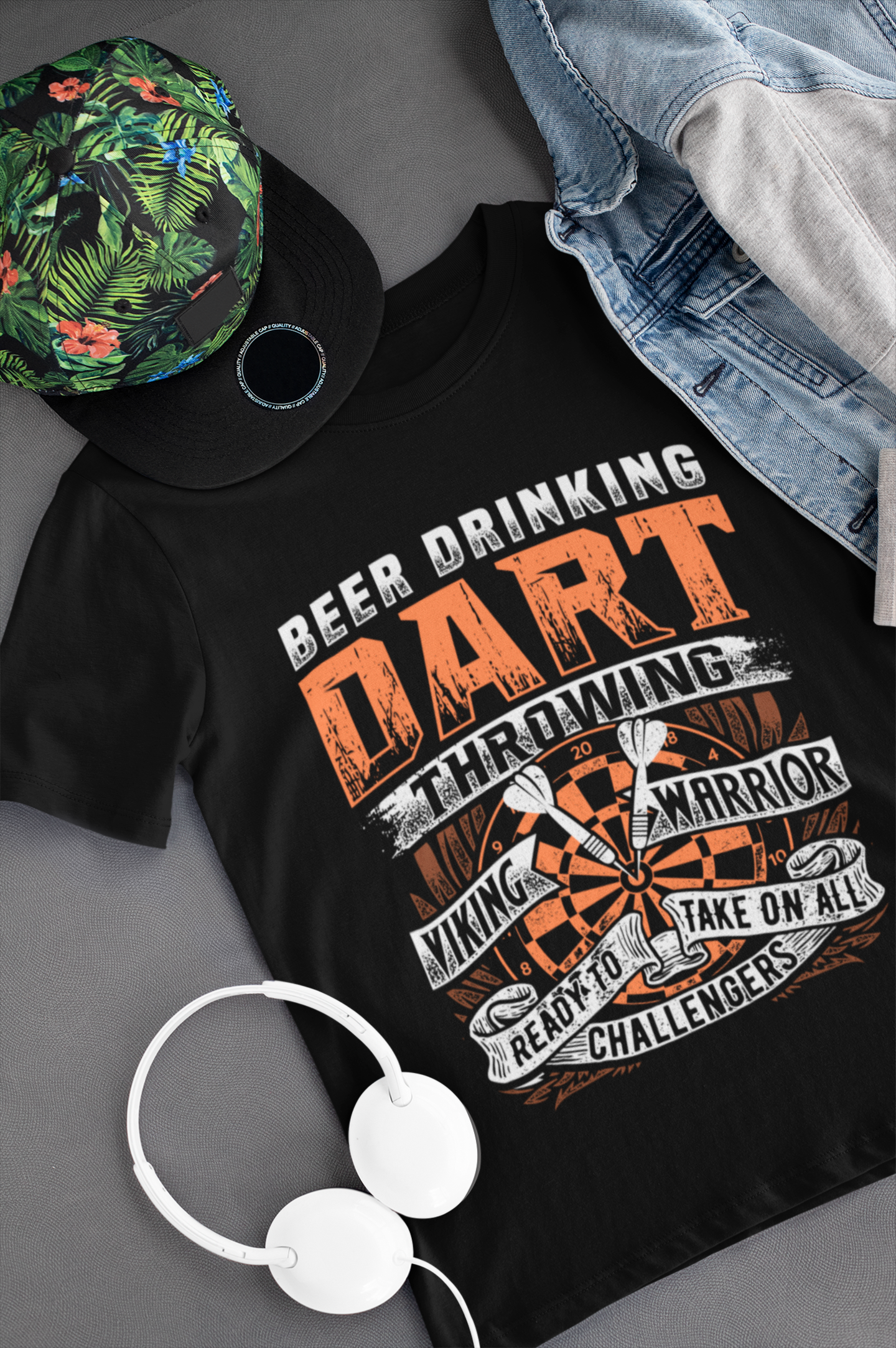 Beer Drinking Dart Throwing Viking Warrior Ready to take on all Challengers Shirt product thumbnail image Beer Drinking Dart Throwing Viking Warrior Ready to take on all Challengers Shirt product thumbnail image