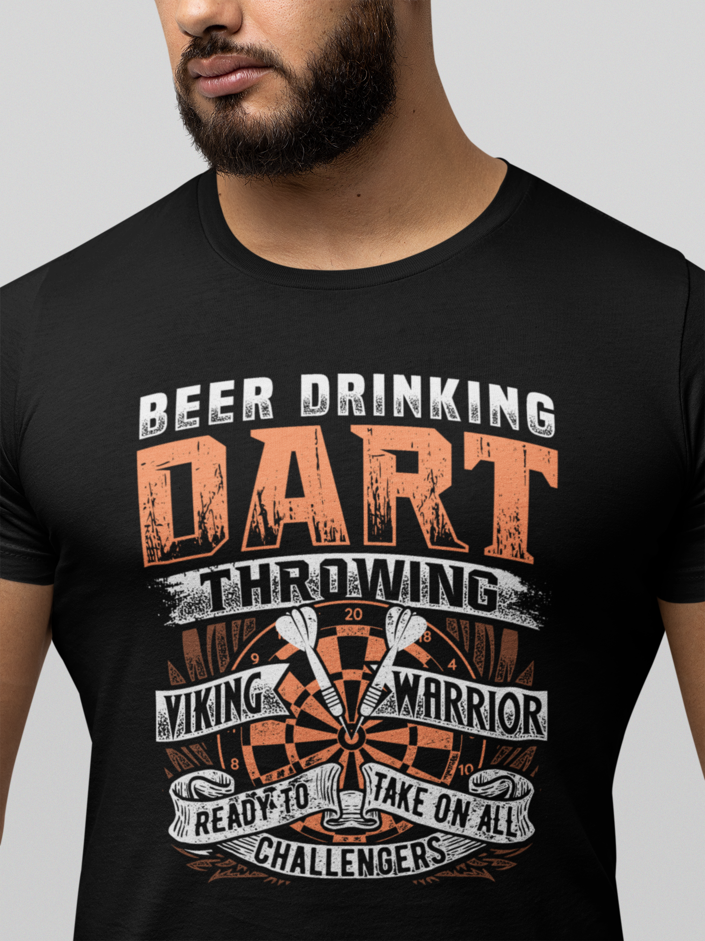 Beer Drinking Dart Throwing Viking Warrior Ready to take on all Challengers Shirt product thumbnail image Beer Drinking Dart Throwing Viking Warrior Ready to take on all Challengers Shirt product thumbnail image