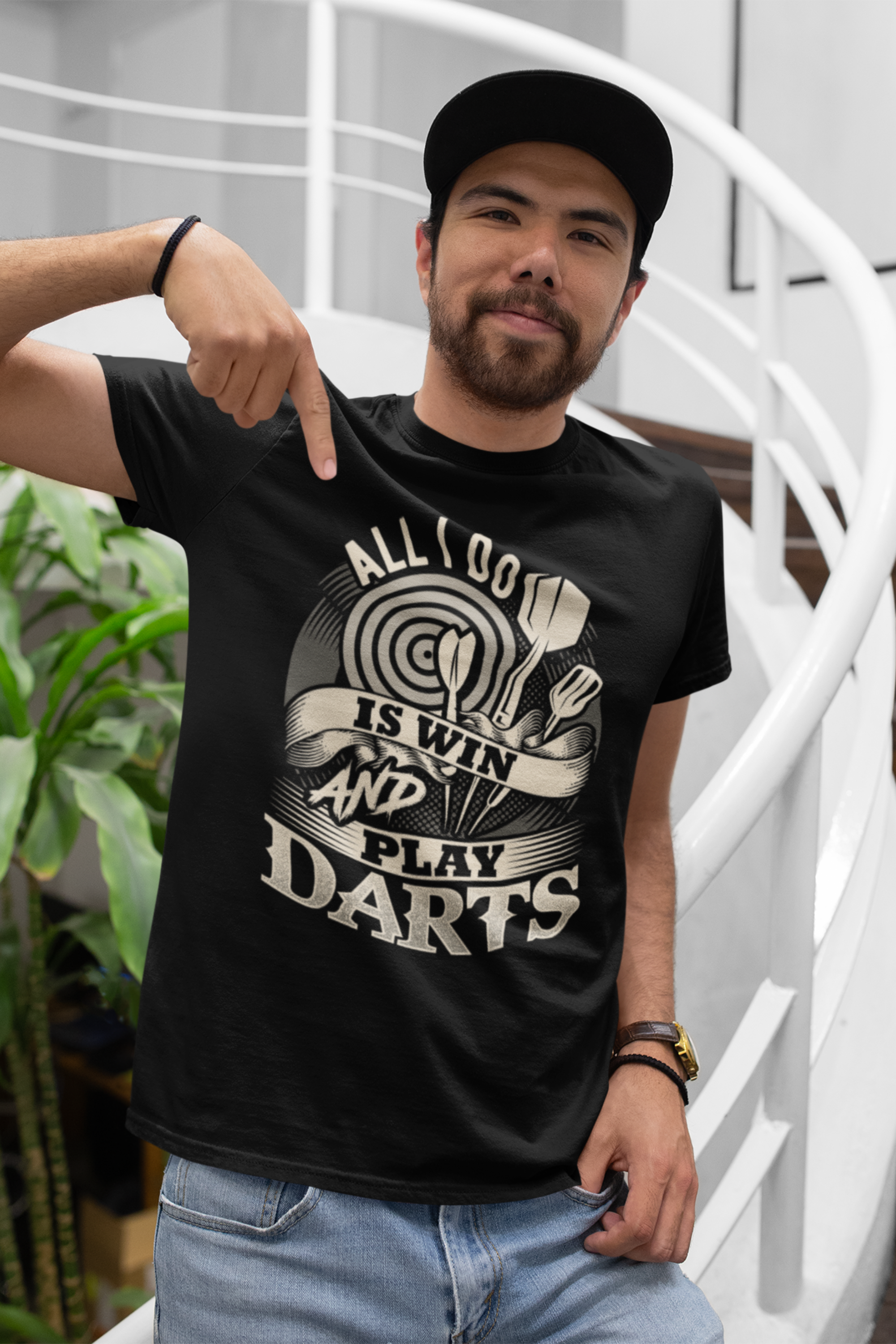 All I Do is Win and Play Darts Shirt