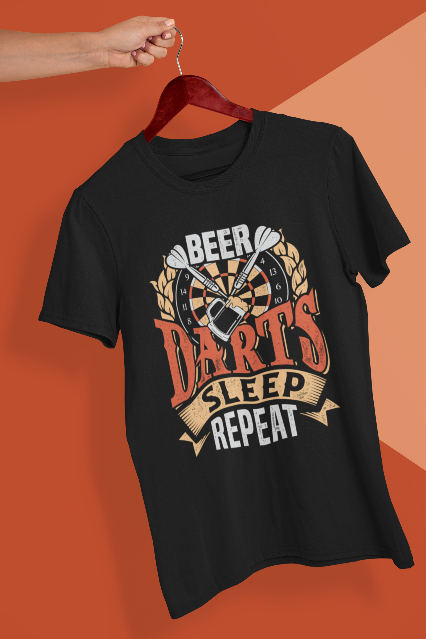 Beer Darts Sleep Repeat Shirt product thumbnail image