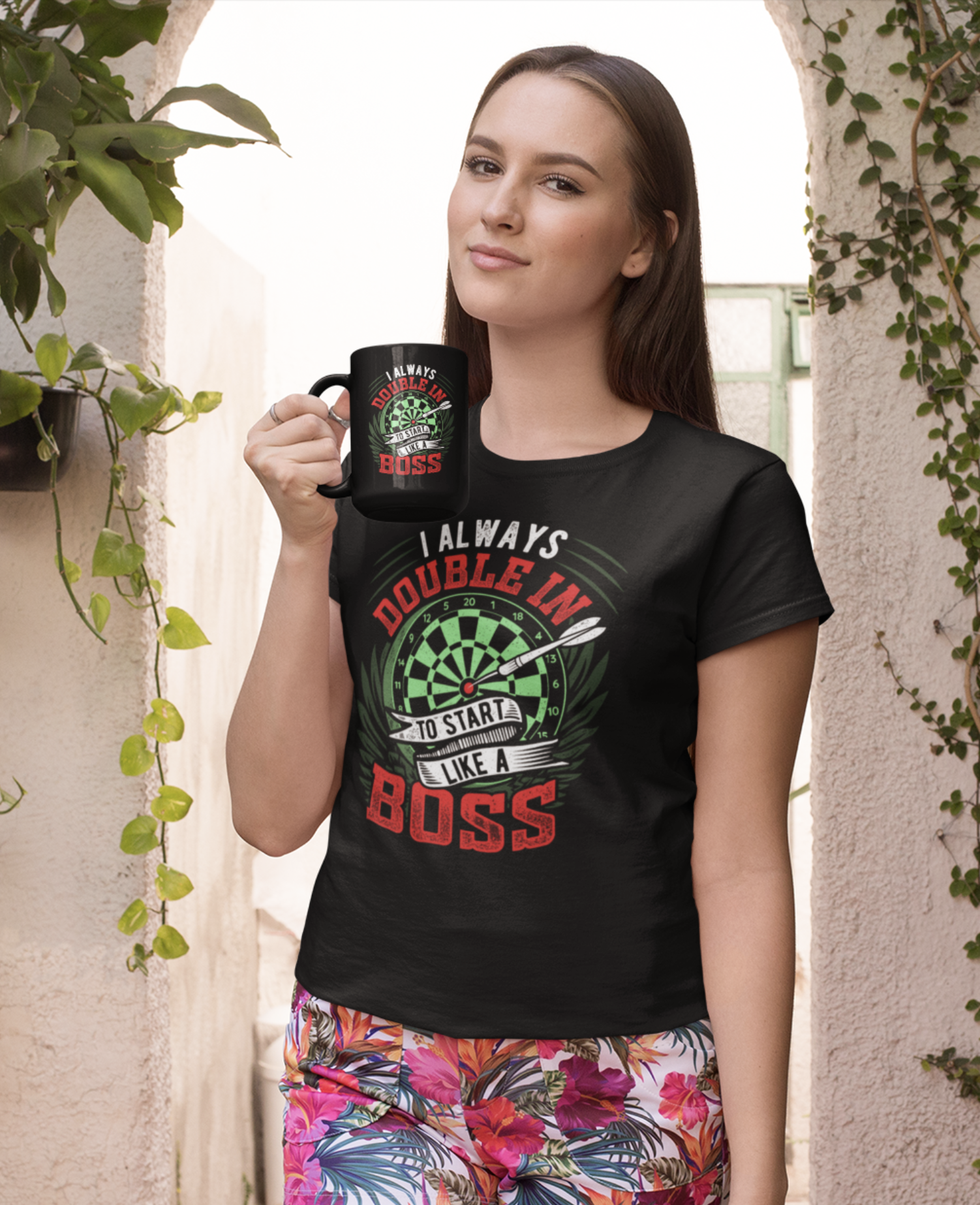 I Always Double In Start Like a Boss Shirt product thumbnail image I Always Double In Start Like a Boss Shirt product thumbnail image