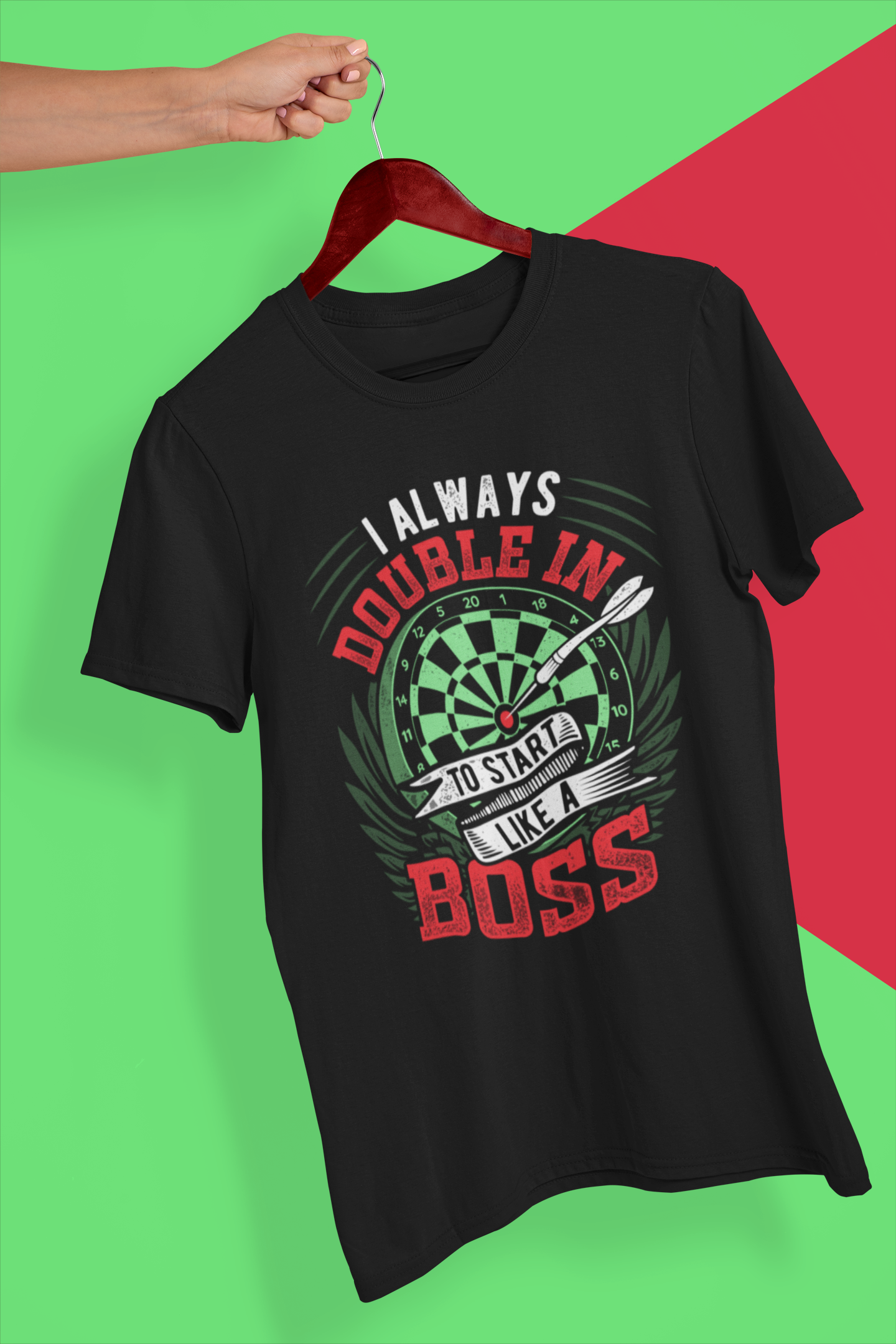 I Always Double In Start Like a Boss Shirt product thumbnail image I Always Double In Start Like a Boss Shirt product thumbnail image