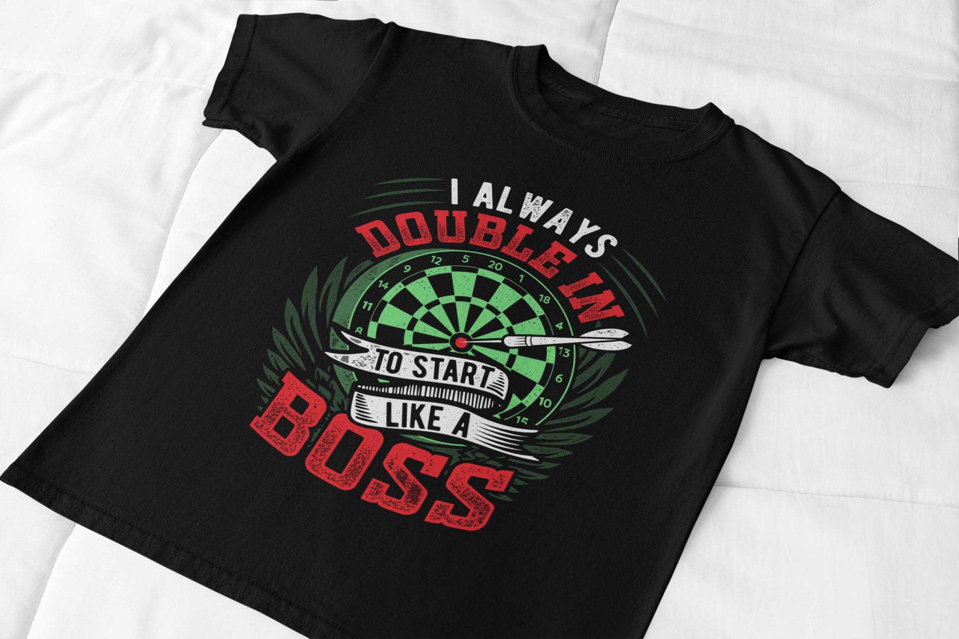 I Always Double In Start Like a Boss Shirt product thumbnail image I Always Double In Start Like a Boss Shirt product thumbnail image