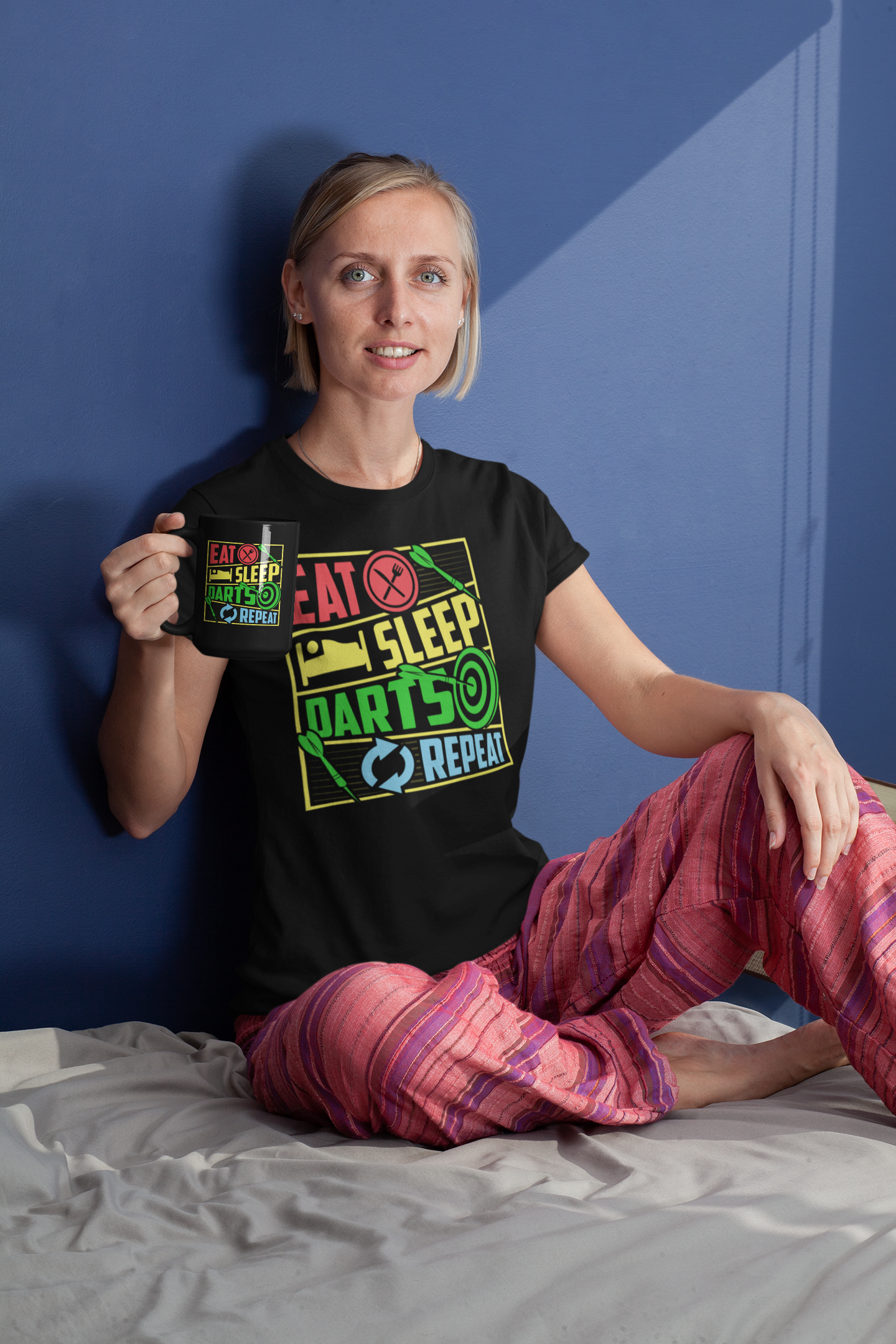 Eat Sleep Darts Repeat Shirt product thumbnail image Eat Sleep Darts Repeat Shirt product thumbnail image