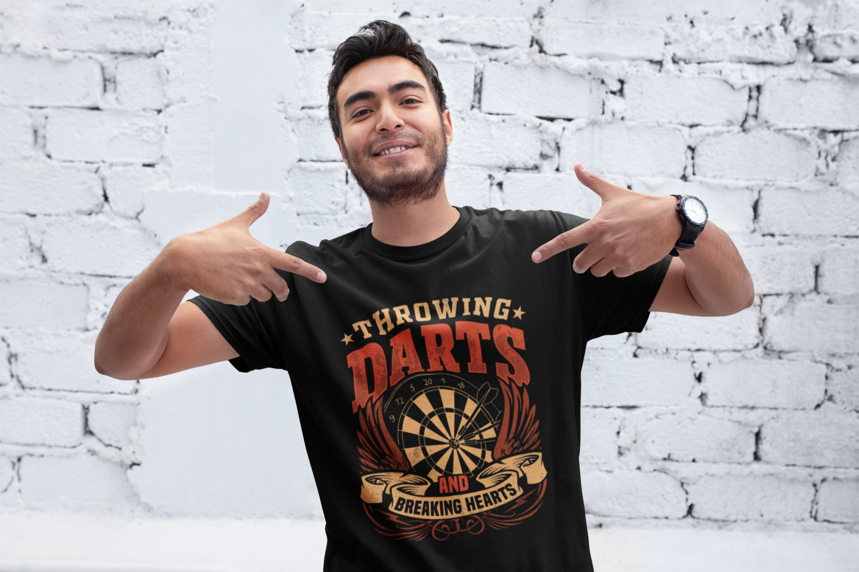 Throwing Darts and Breaking Hearts Shirt product thumbnail image Throwing Darts and Breaking Hearts Shirt product thumbnail image