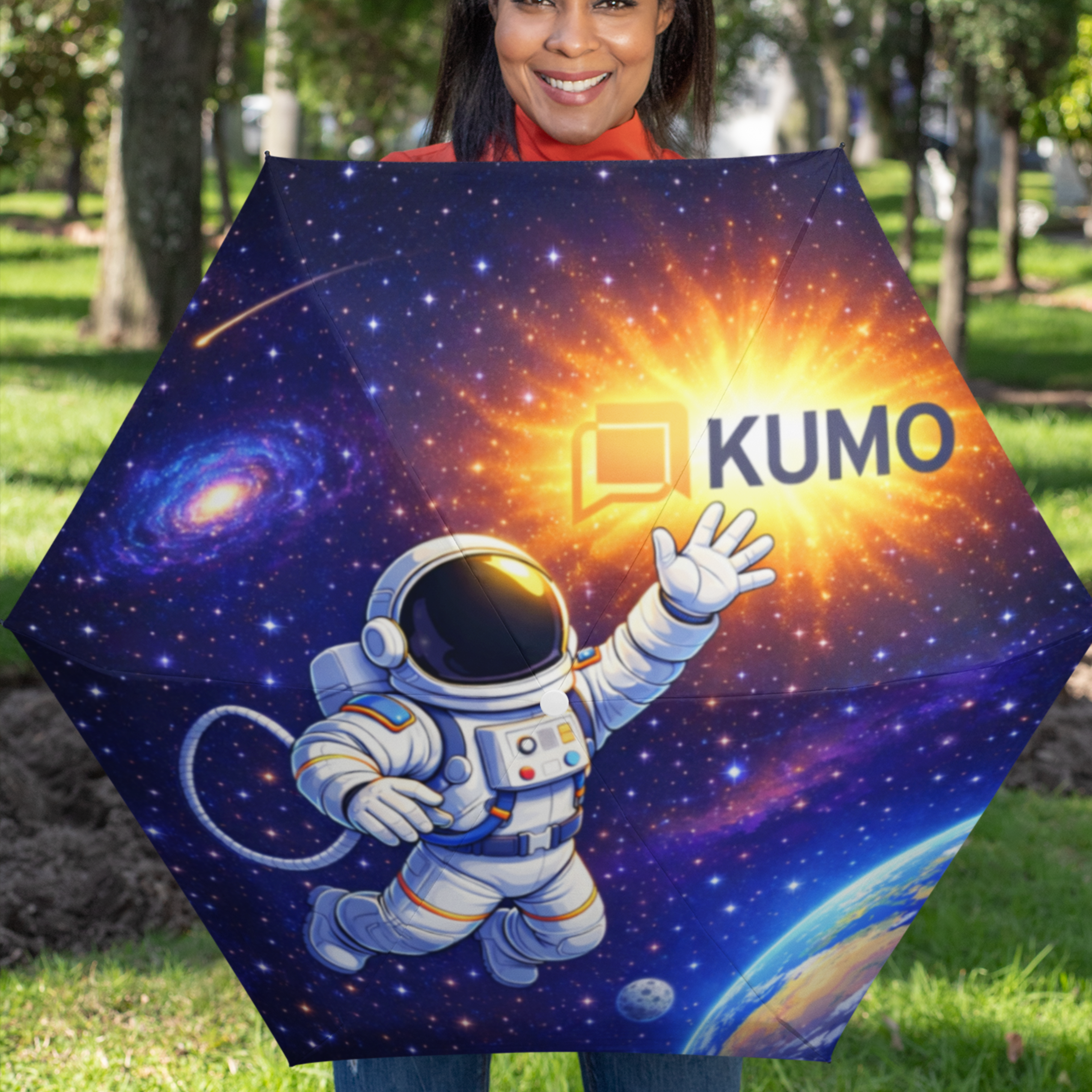 Kumo MTA in Space Foldable Umbrella