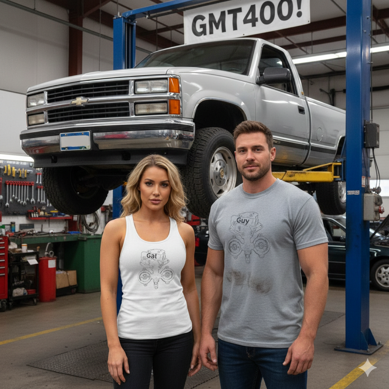 "TBI Gal" Women's Ideal Racerback Tank product thumbnail image