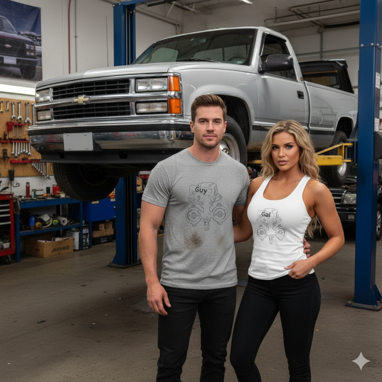 "TBI Guy" Graphic Tee — Vintage T‑Shirt product thumbnail image "TBI Guy" Graphic Tee — Vintage T‑Shirt product thumbnail image