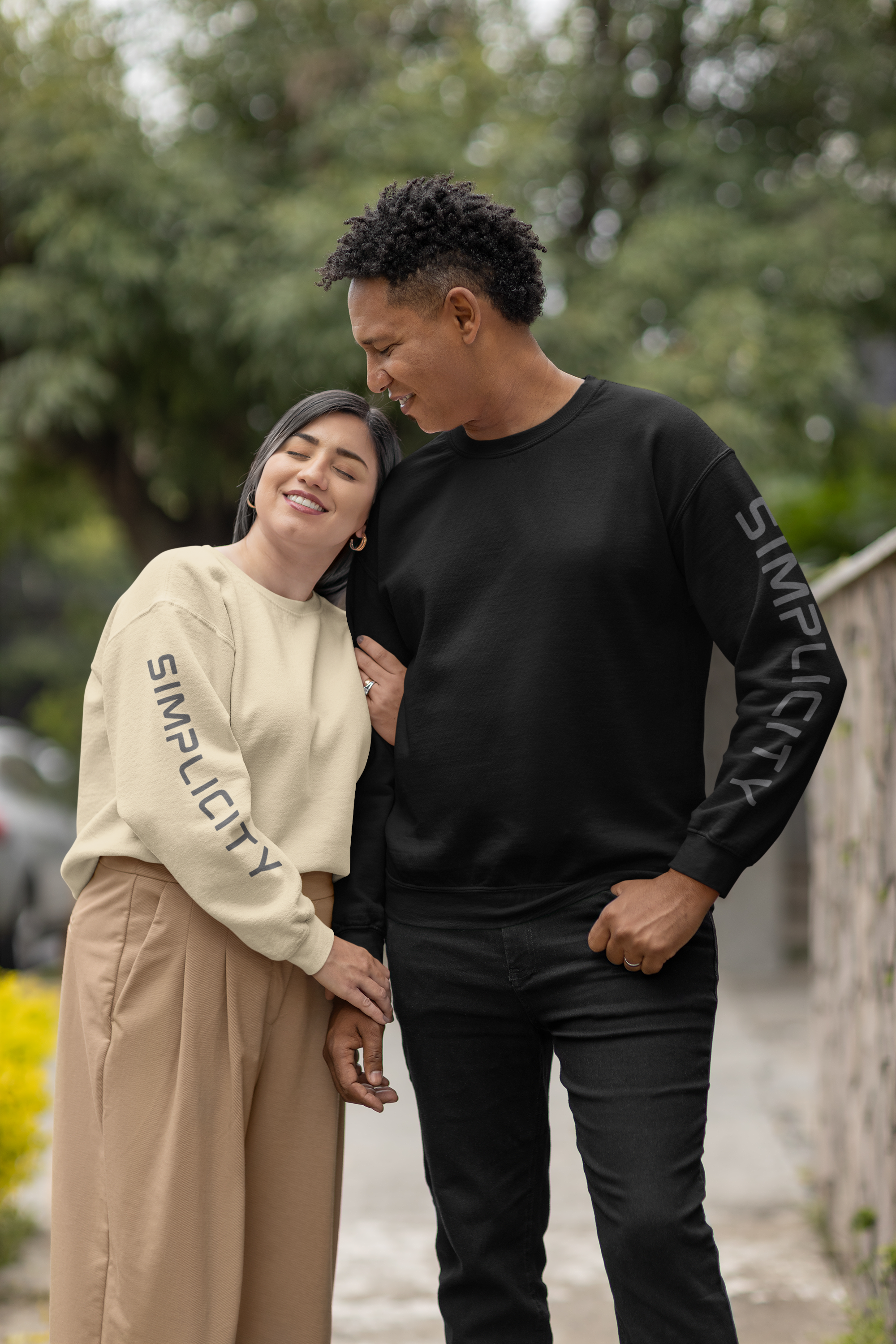 Simplicity Crewneck Sweatshirt — Minimal Sleeve Detail product thumbnail image