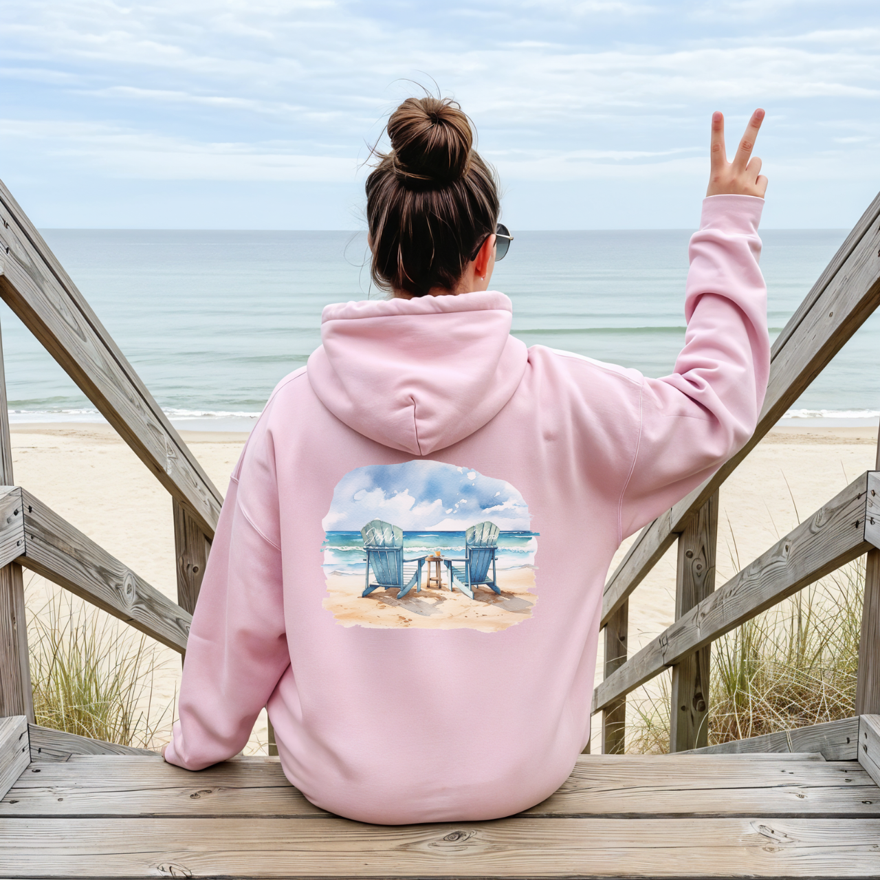 Custom Name Valentines Hoodie, Personalized Beach Couple Shirt, Coastal Romantic Gift, Anniversary Hoodie, Custom Names Beach Chairs Sweater product thumbnail image Custom Name Valentines Hoodie, Personalized Beach Couple Shirt, Coastal Romantic Gift, Anniversary Hoodie, Custom Names Beach Chairs Sweater product thumbnail image