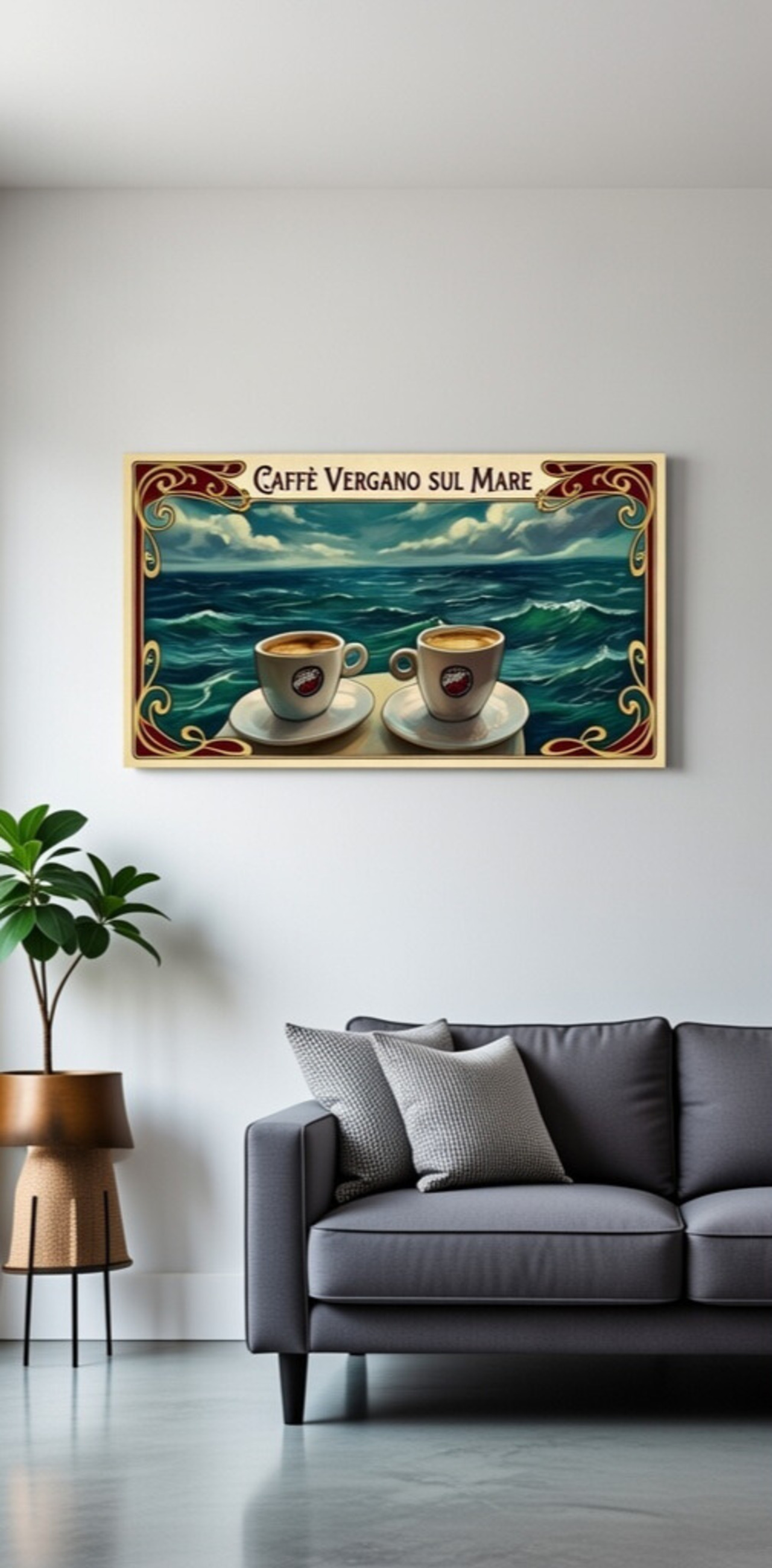 Vintage Caffè sul Mare Matte Poster — Coastal Coffee Wall Art - We Love Italy - Gifts product thumbnail image Vintage Caffè sul Mare Matte Poster — Coastal Coffee Wall Art - We Love Italy - Gifts product thumbnail image