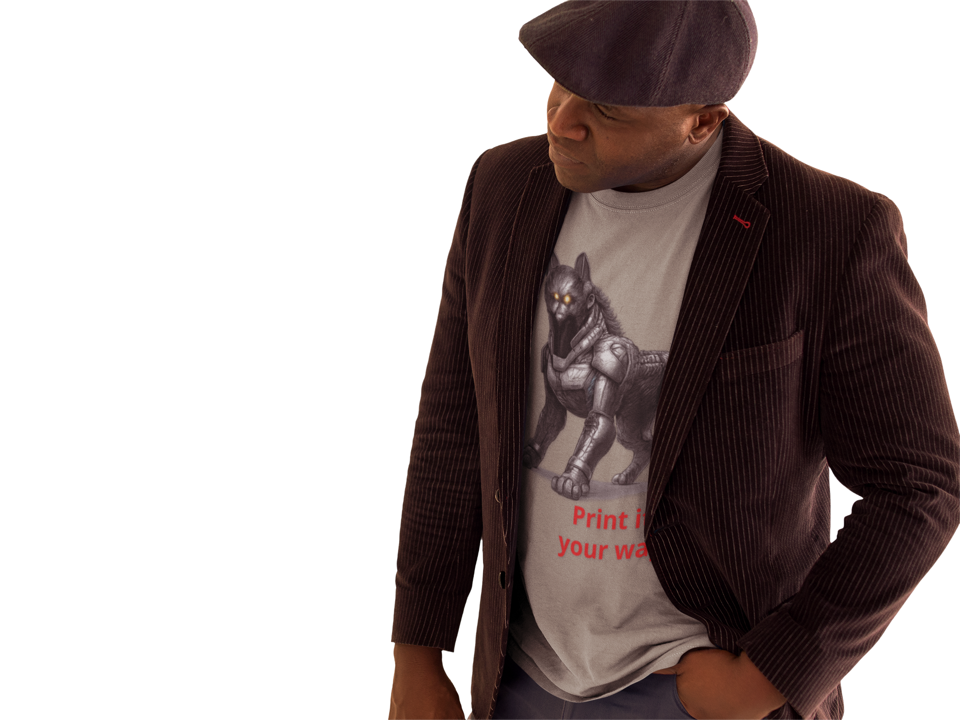 Cyber SHEP T‑Shirt — Robotic Shep Graphic Tee (Print It Your Way) Techie Geek Merch product thumbnail image Cyber SHEP T‑Shirt — Robotic Shep Graphic Tee (Print It Your Way) Techie Geek Merch product thumbnail image