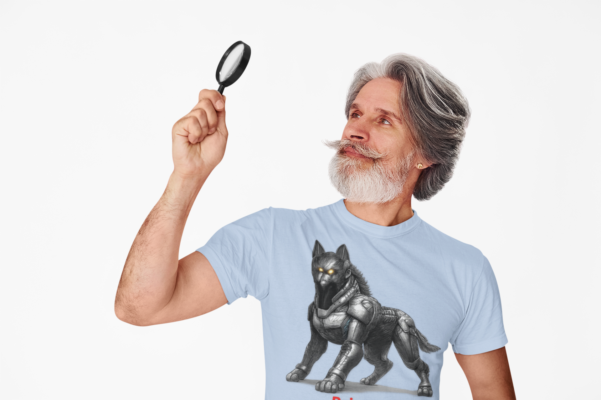 Cyber SHEP T‑Shirt — Robotic Shep Graphic Tee (Print It Your Way) Techie Geek Merch product thumbnail image Cyber SHEP T‑Shirt — Robotic Shep Graphic Tee (Print It Your Way) Techie Geek Merch product thumbnail image