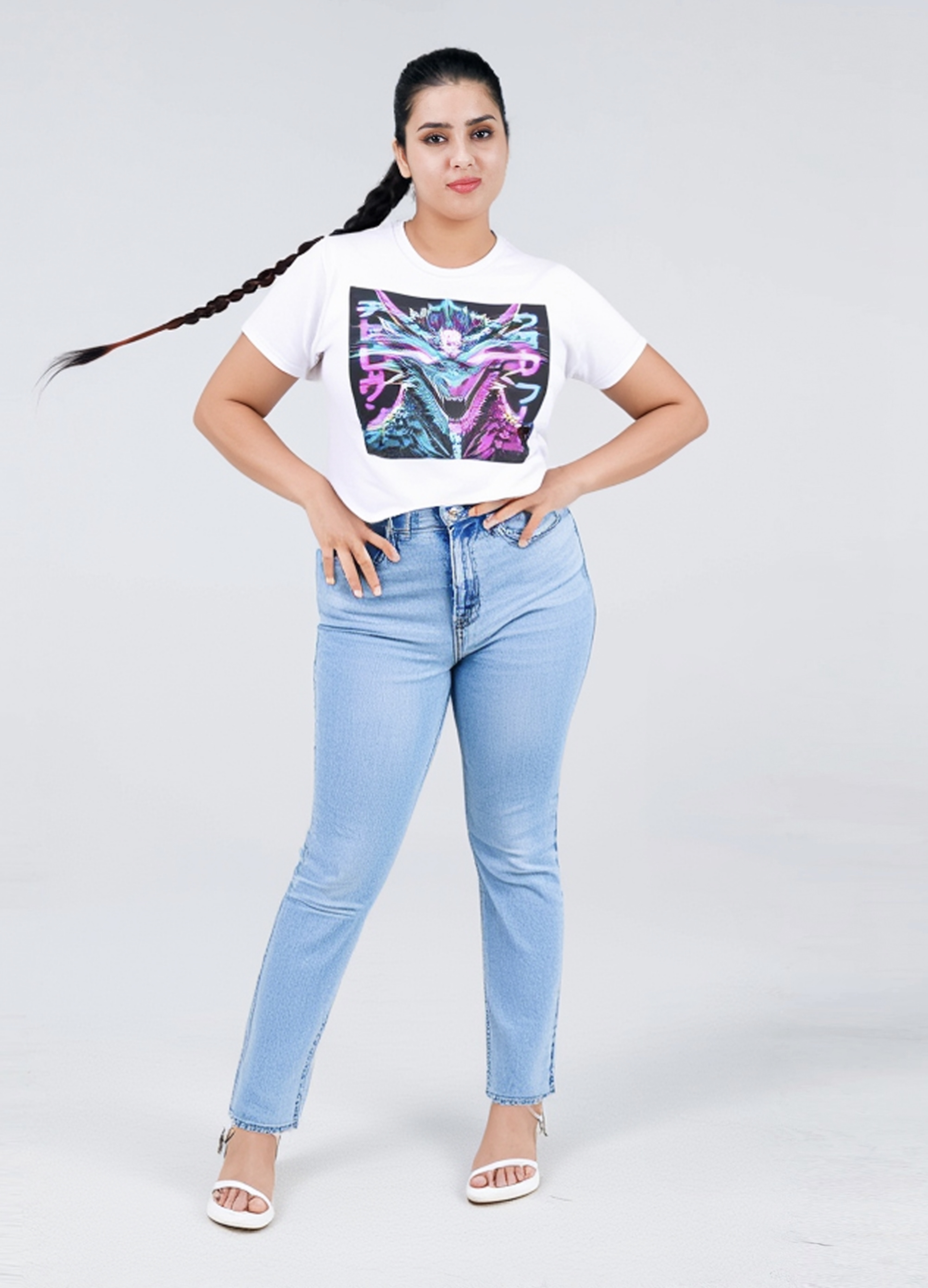 Unisex T-Shirt — Neon Cyber Dragon Japanese Kanji Graphic Tee product thumbnail image Unisex T-Shirt — Neon Cyber Dragon Japanese Kanji Graphic Tee product thumbnail image