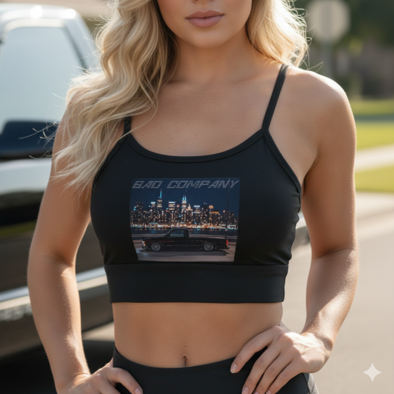 "Bad Company" Tank Top —  Skyline Graphic product thumbnail image