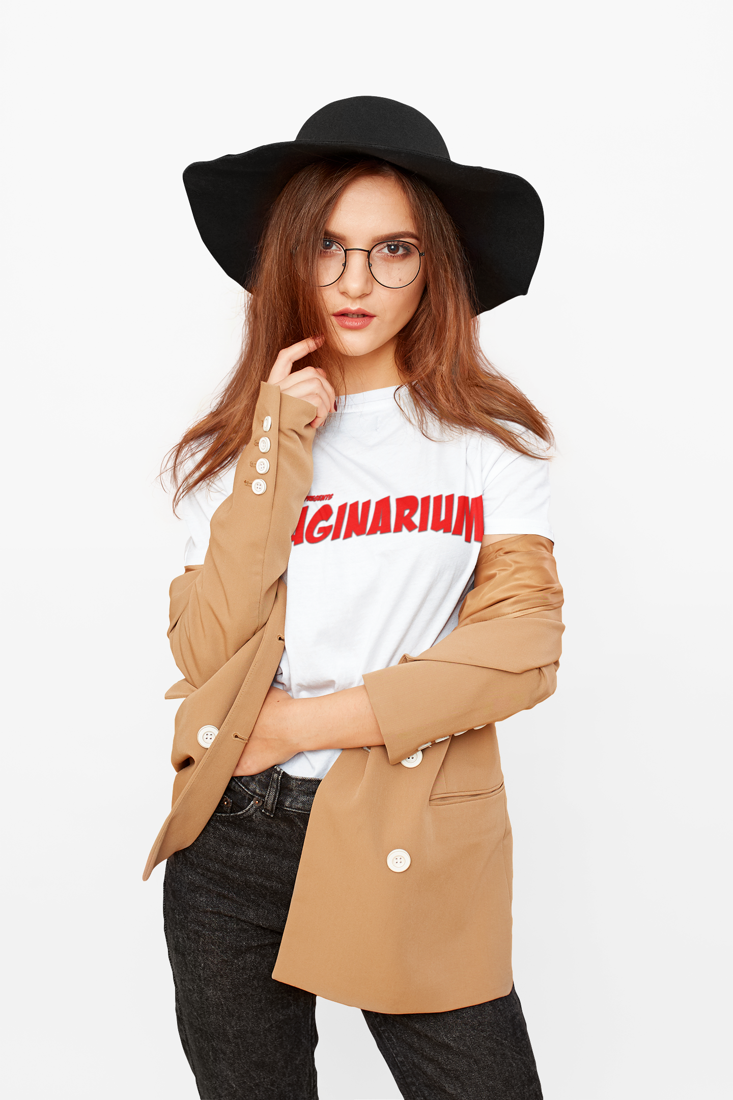 UNBOUND Imaginarium Graphic T‑Shirt — Retro Red Logo Tee UNBOUND Imaginarium Graphic T‑Shirt — Retro Red Logo Tee