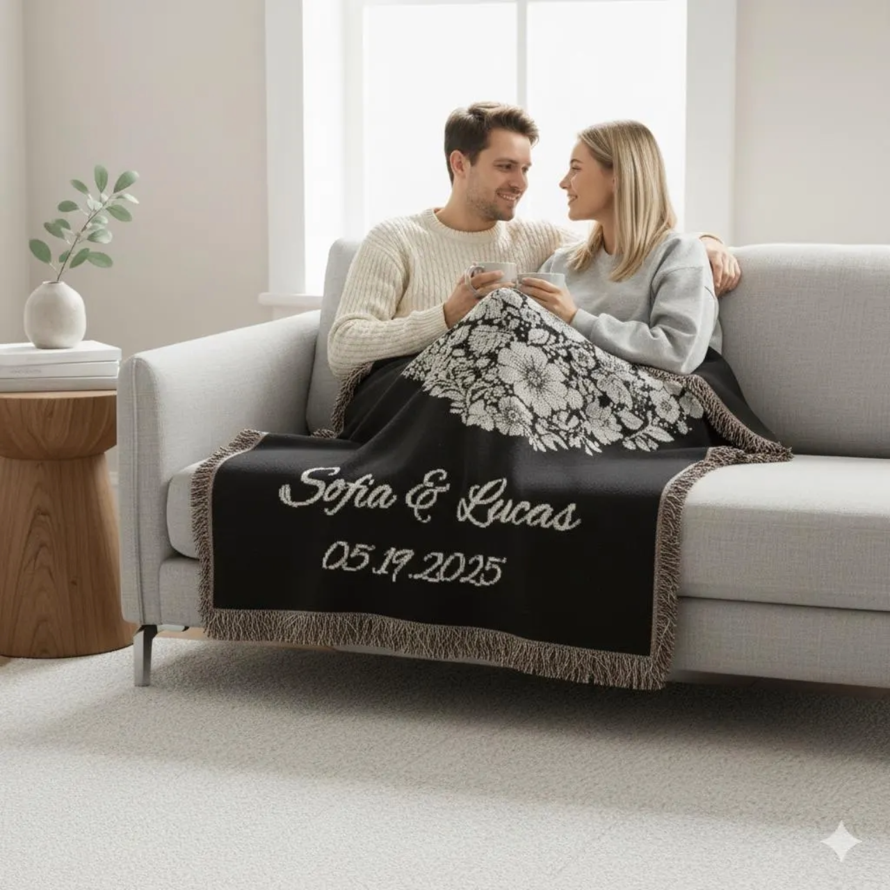 Personalized Woven Blanket