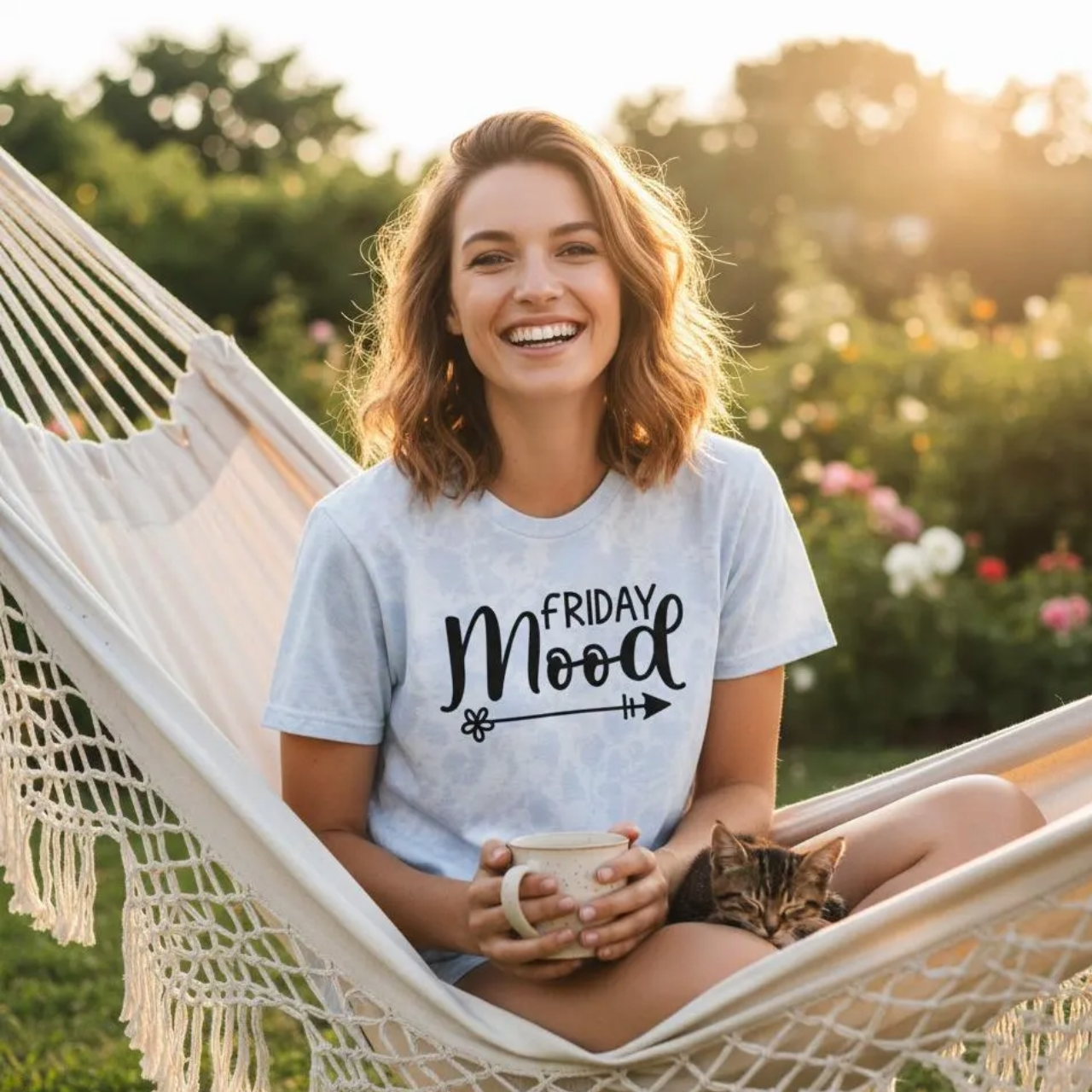 Friday Mood Tie Dye Tee