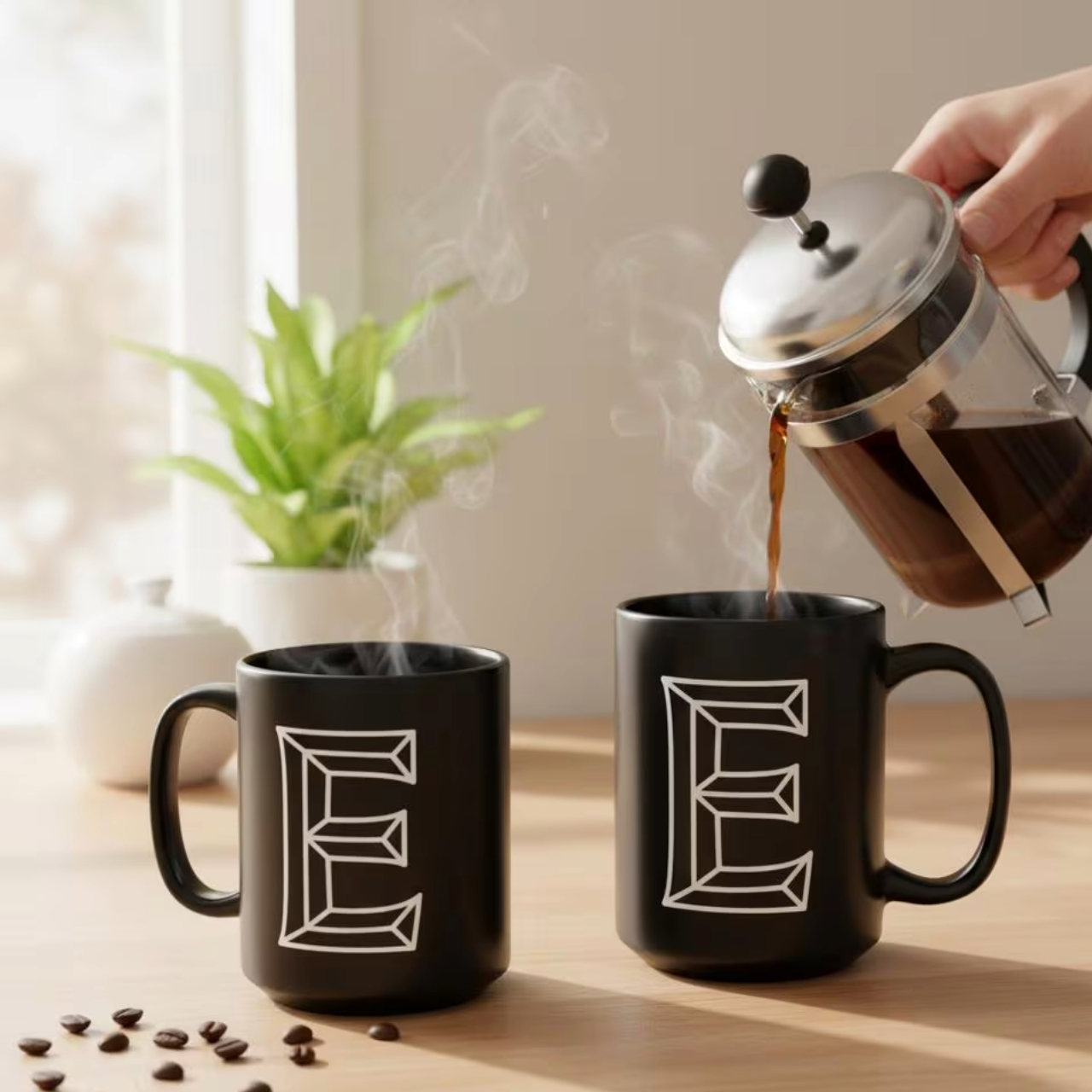 Minimalist Black Mug