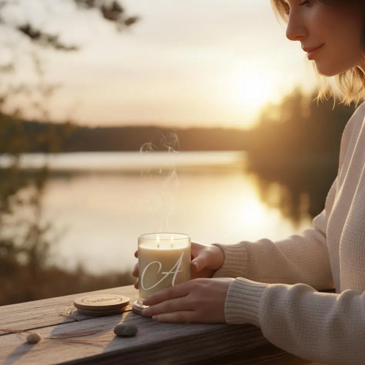 Monogram Scented Candle Monogram Scented Candle