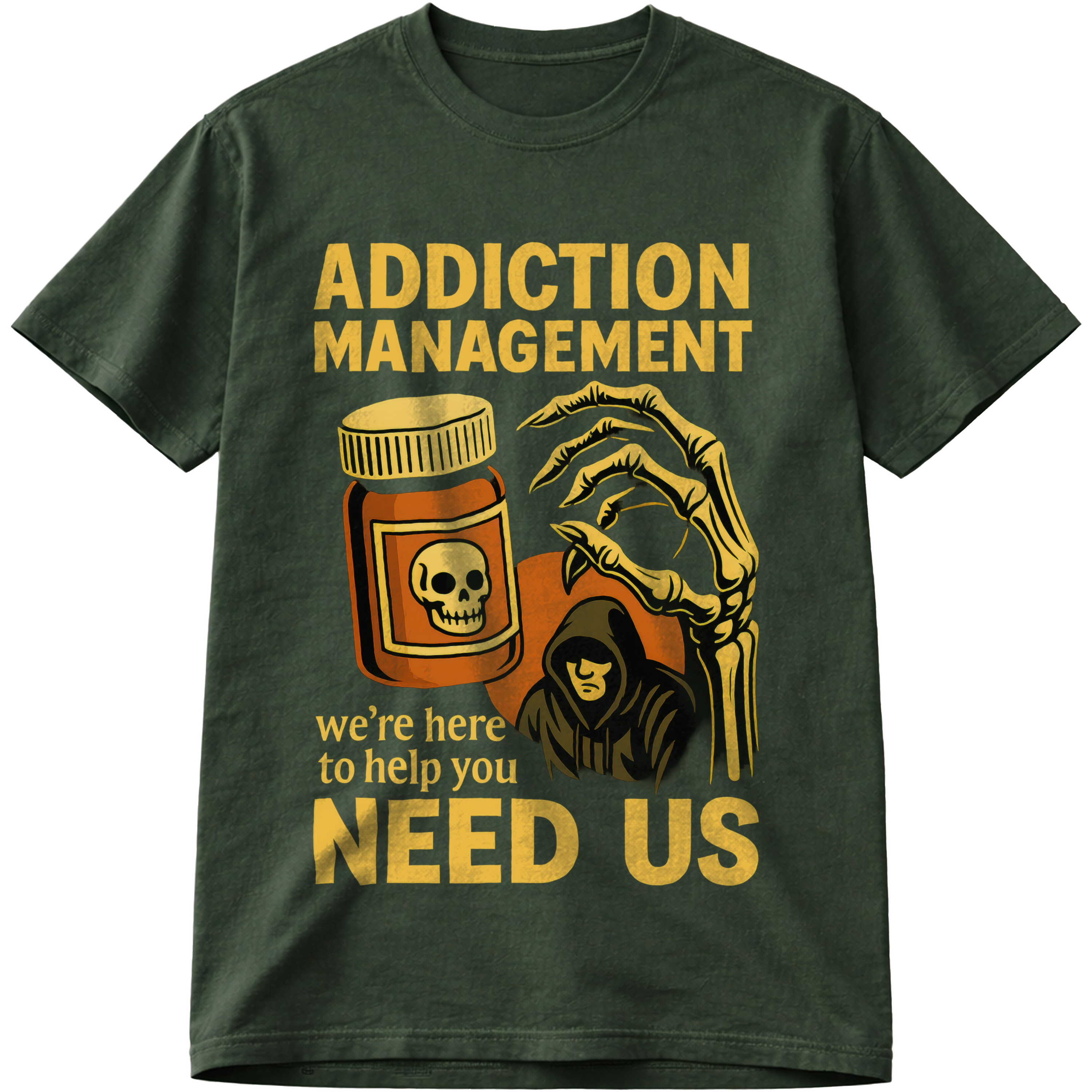 Addiction Management T-Shirt – Hemp, M
