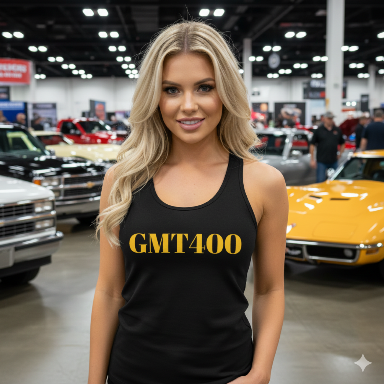 "GMT 400" Tank Top - Women's Ideal Racerback  product thumbnail image