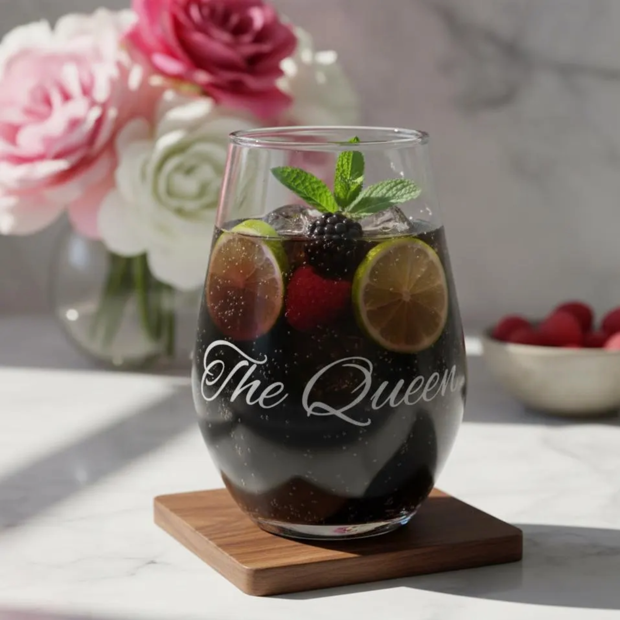 Personalized Wine Glass
