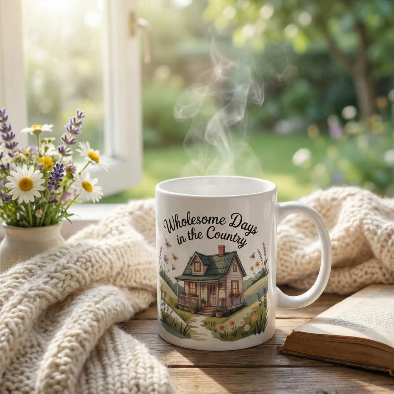 Cozy Cottage Ceramic Mug product thumbnail image