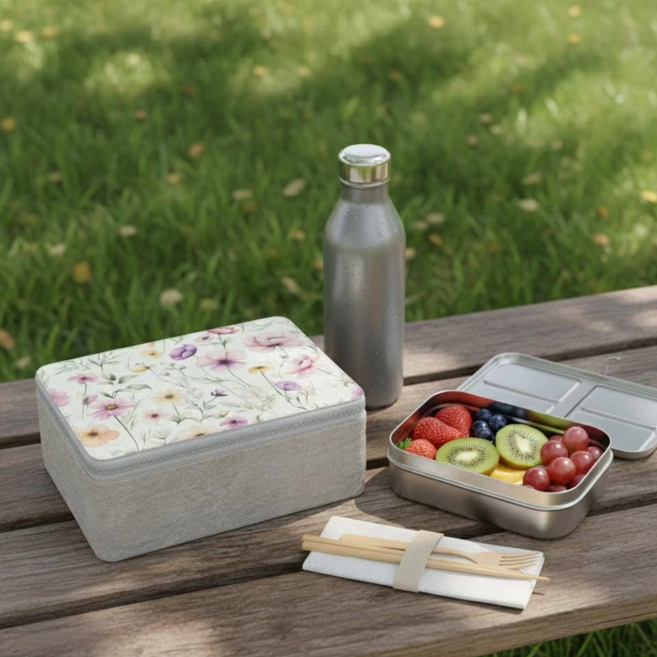 Wildflowers Paper Lunch Bag