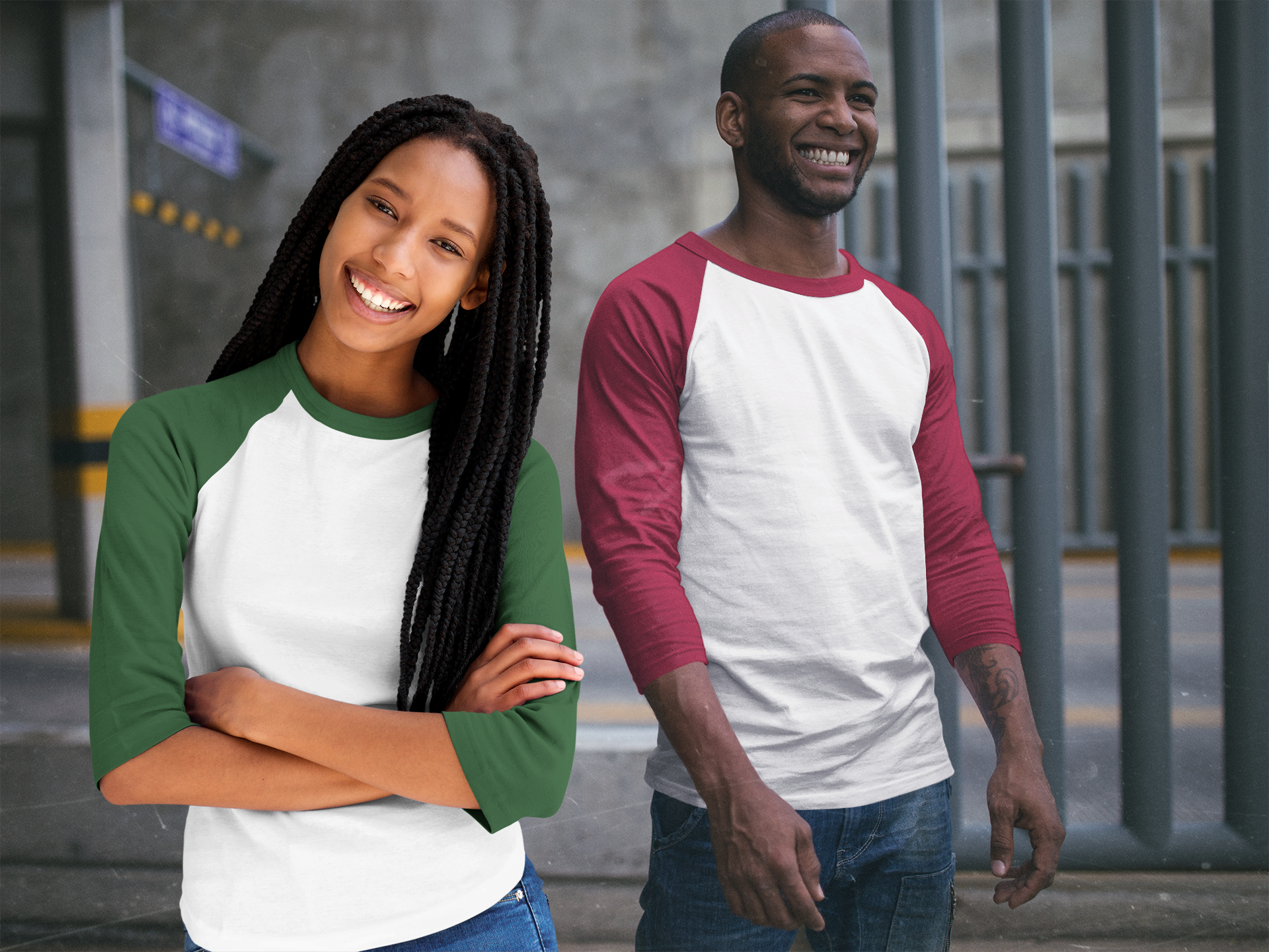 Baseball Tee — Classic 3/4 Sleeve Raglan Baseball Shirt product thumbnail image