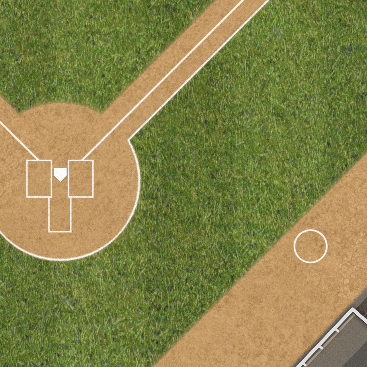 Baseball Field 60" x 80" Plush Cloth Playmat & Blanket product thumbnail image Baseball Field 60" x 80" Plush Cloth Playmat & Blanket product thumbnail image