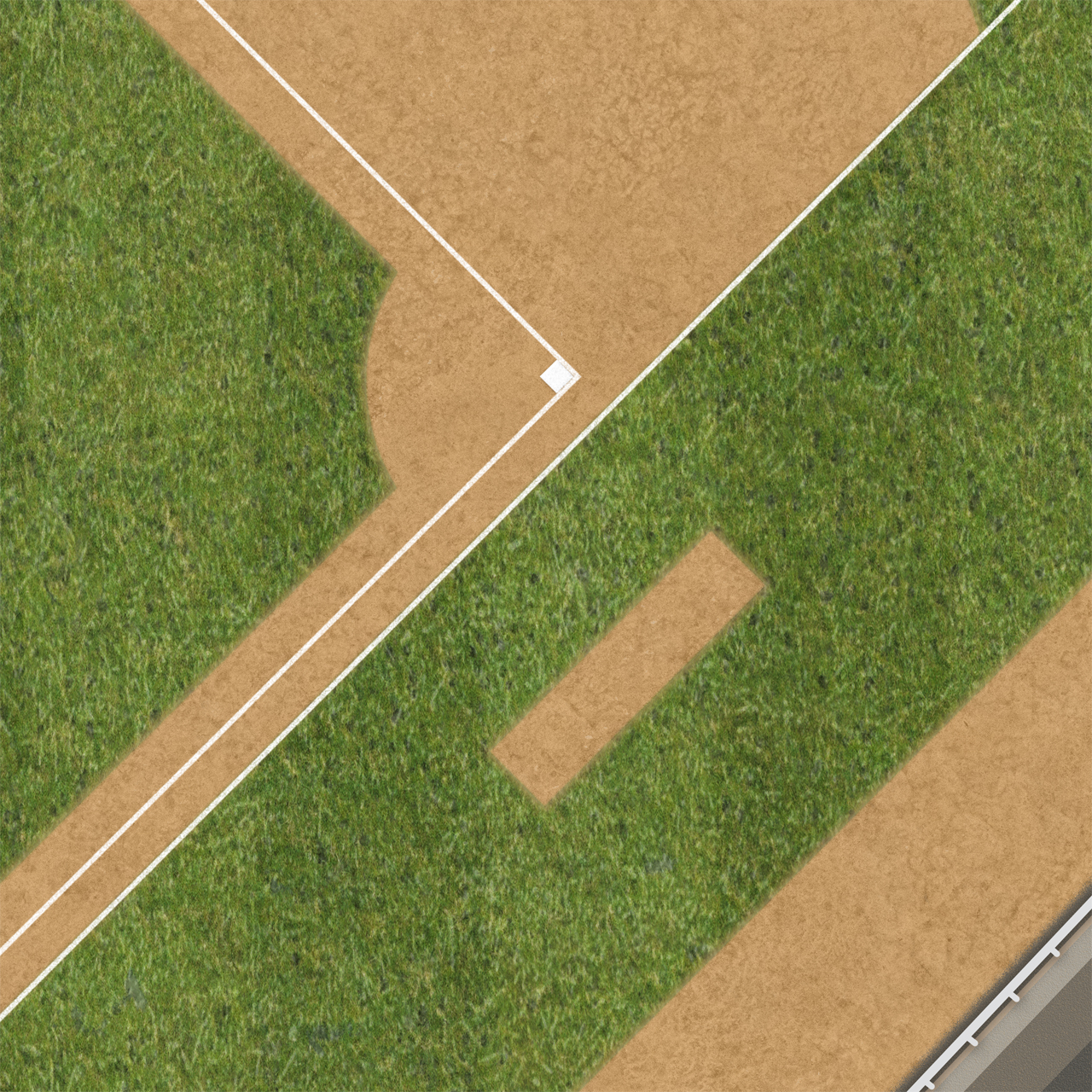 Baseball Field 60" x 80" Plush Cloth Playmat & Blanket product thumbnail image Baseball Field 60" x 80" Plush Cloth Playmat & Blanket product thumbnail image