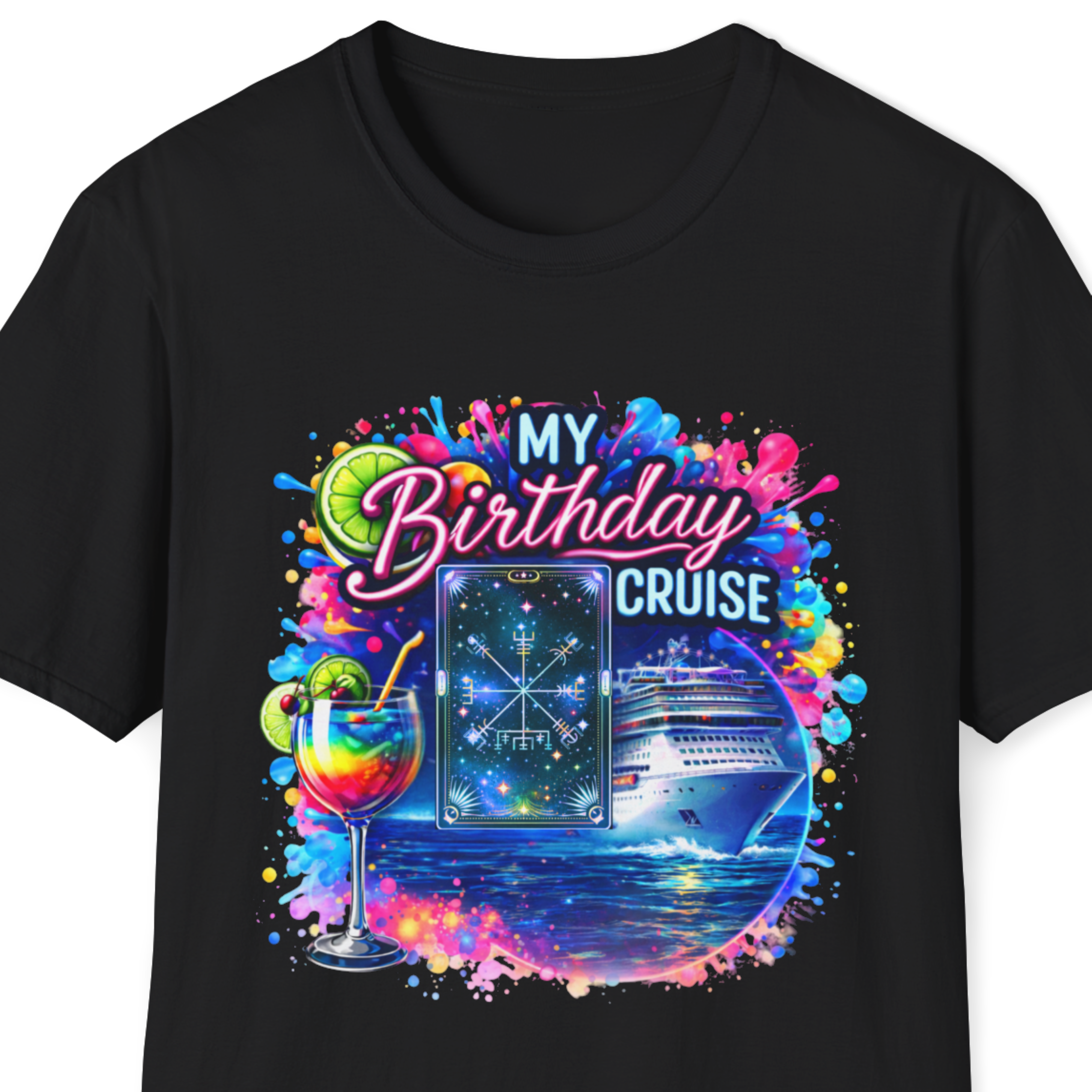 My Birthday Cruise T-Shirt — Wayfinder Personalized Cruise Tee product thumbnail image My Birthday Cruise T-Shirt — Wayfinder Personalized Cruise Tee product thumbnail image