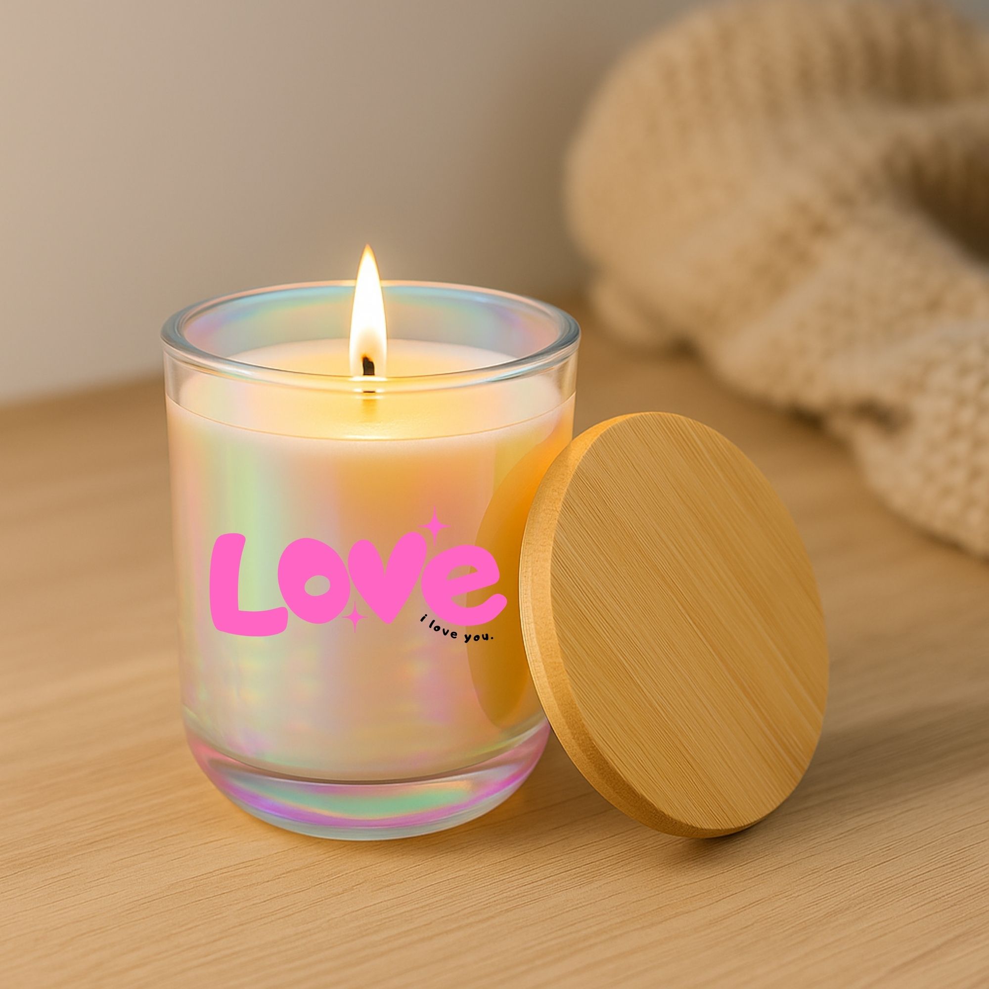 Love Soy Candle 14oz product thumbnail image Love Soy Candle 14oz product thumbnail image