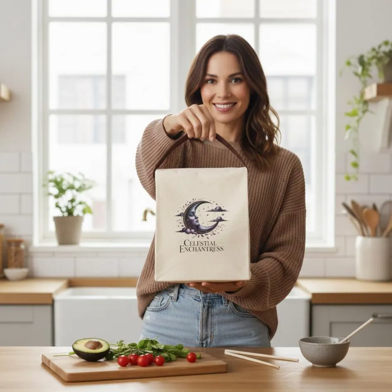 Celestial Canvas Lunch Bag product thumbnail image