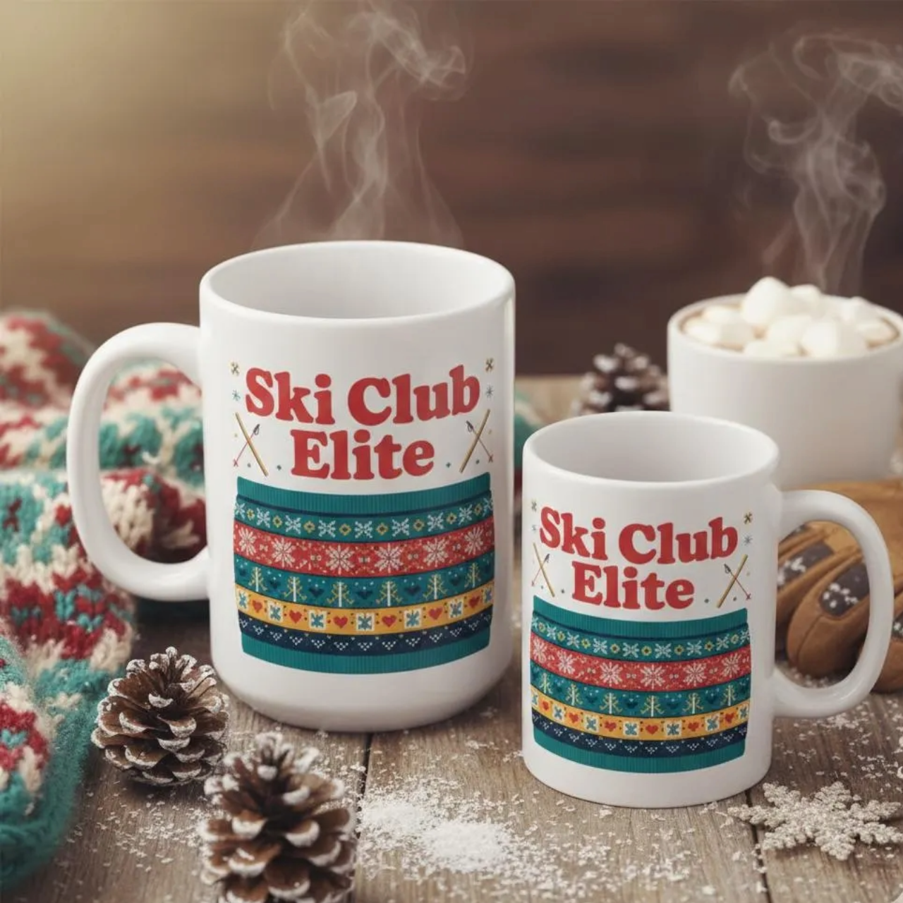 Ski Club Ceramic Mug